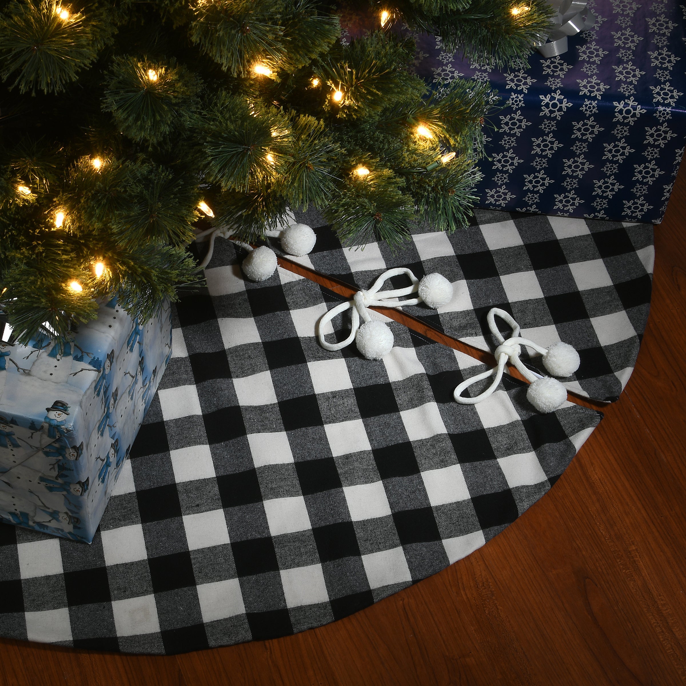 52 in. General Store Collection Plaid Tree Skirt