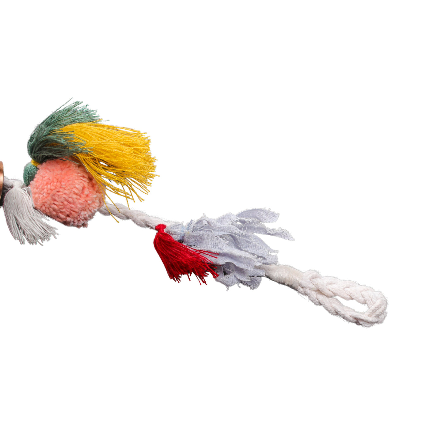 6 ft. HGTV Home Collection Multicolor Boho Garland