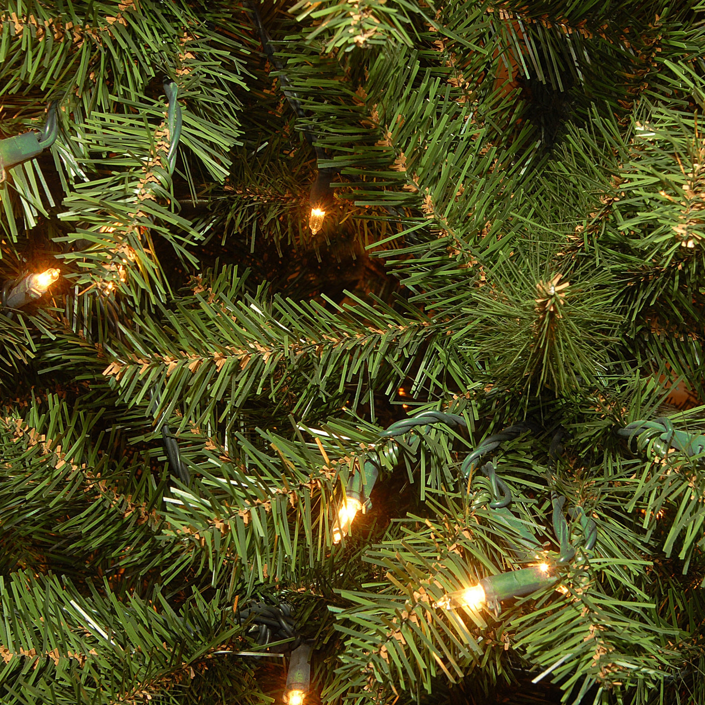 6 ft. Pre-Lit Aspen Spruce Slim Tree with Clear Lights