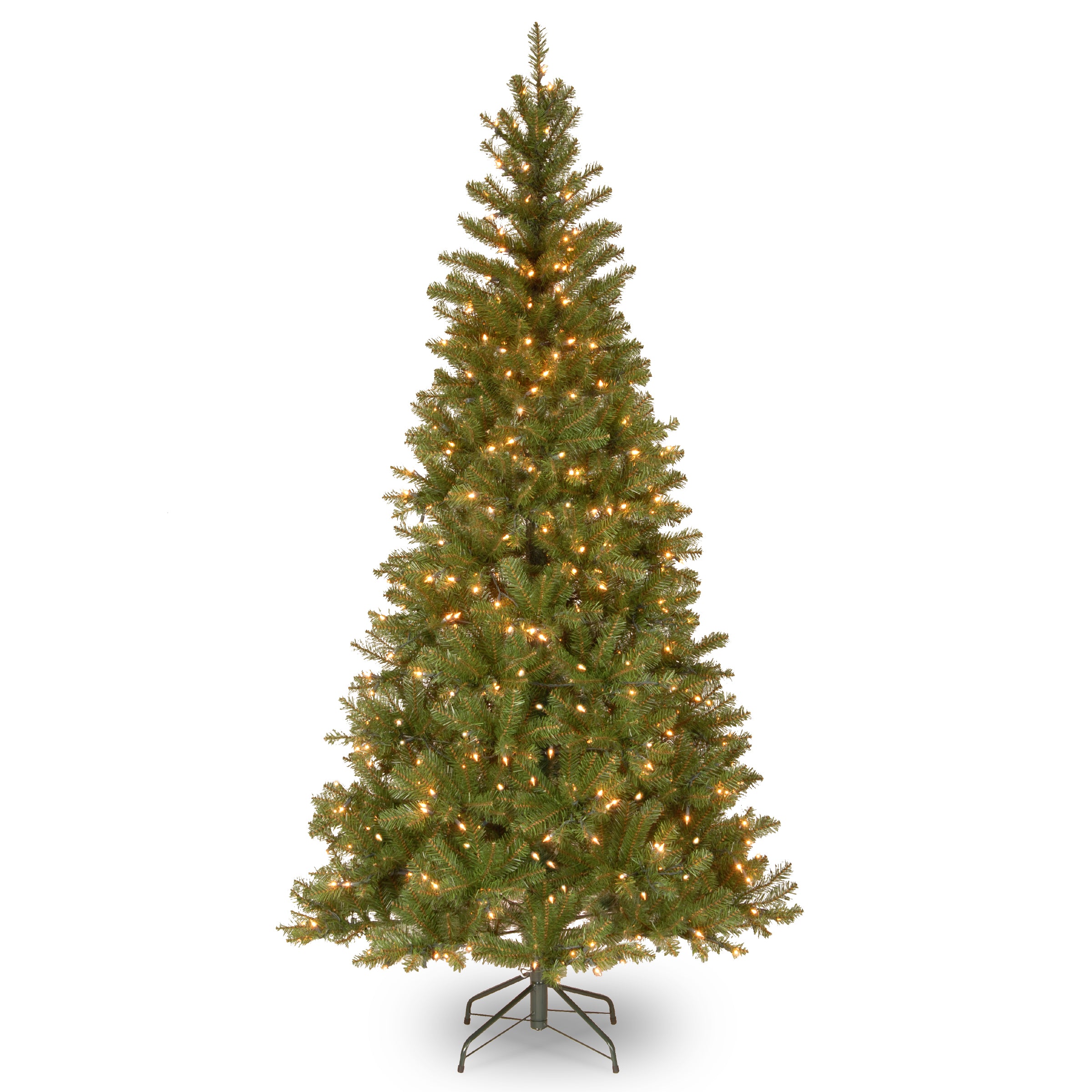 7 ft. Pre-Lit Aspen Spruce Tree with Clear Lights