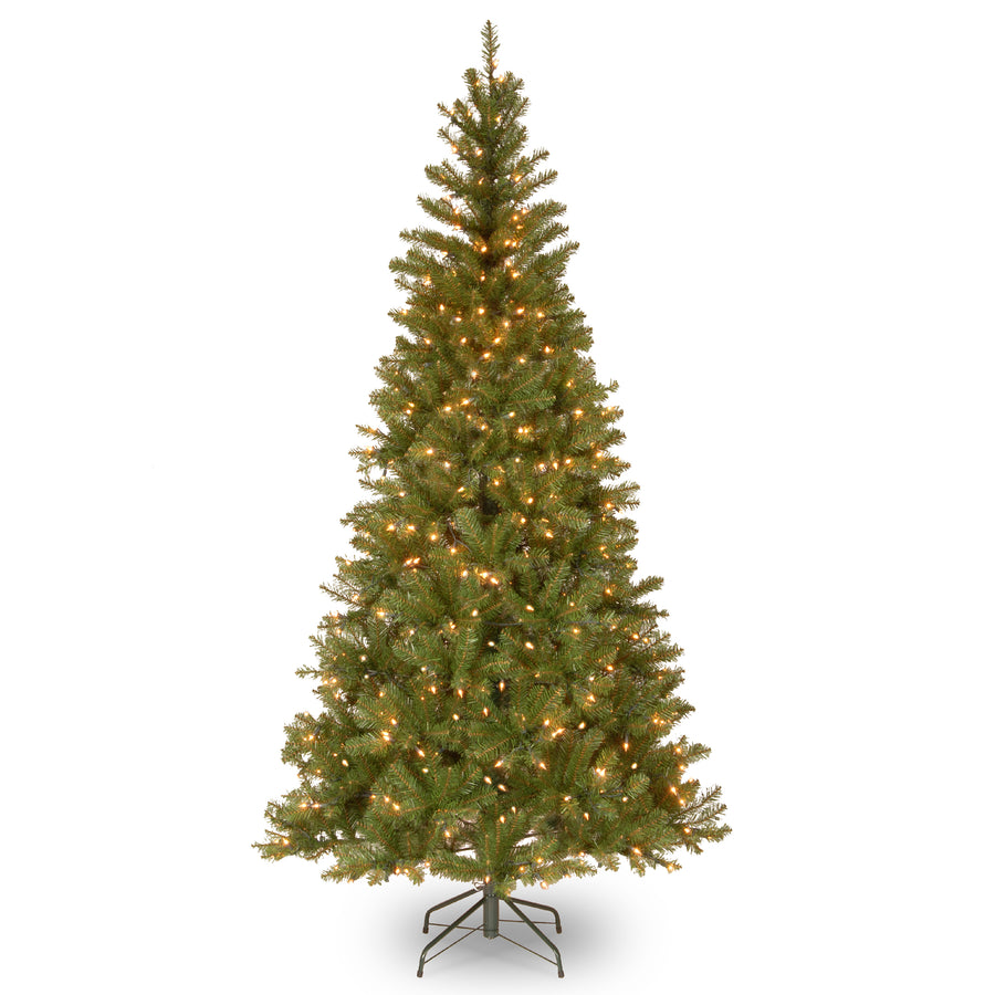 7 ft. Pre-Lit Aspen Spruce Tree with Clear Lights