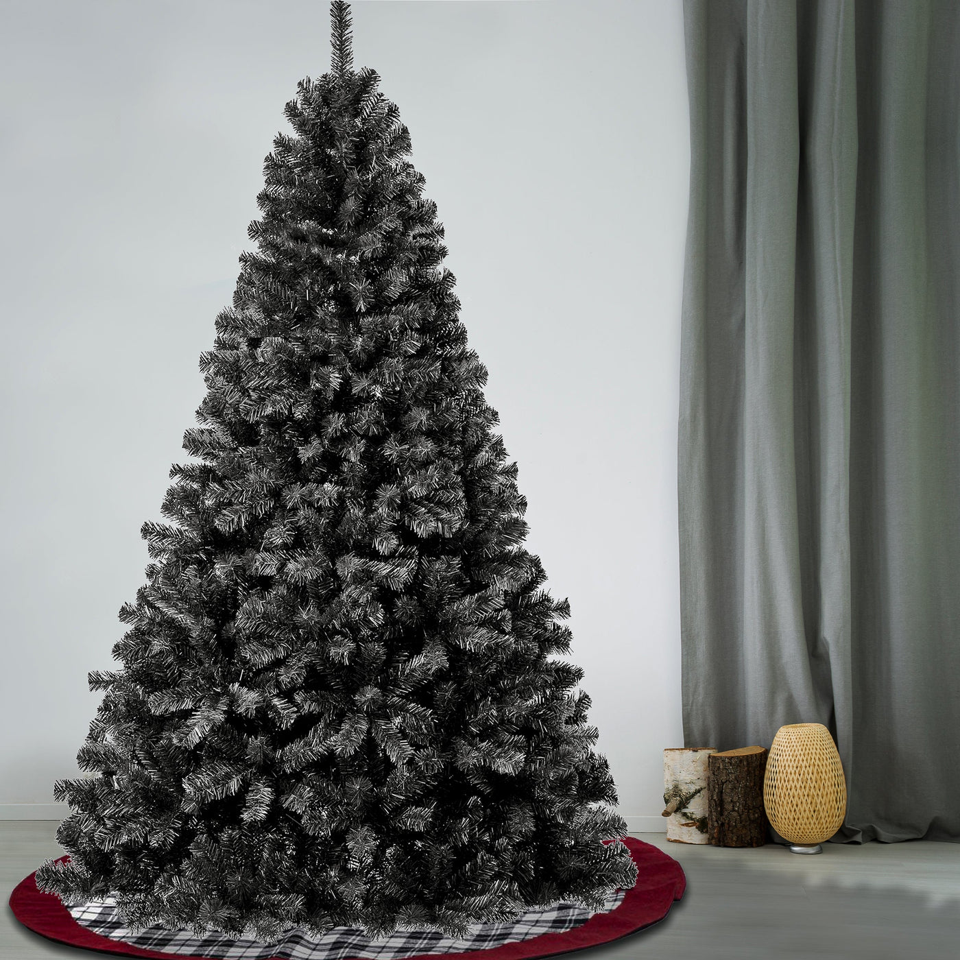 7.5 ft. Color Pop Black Tree