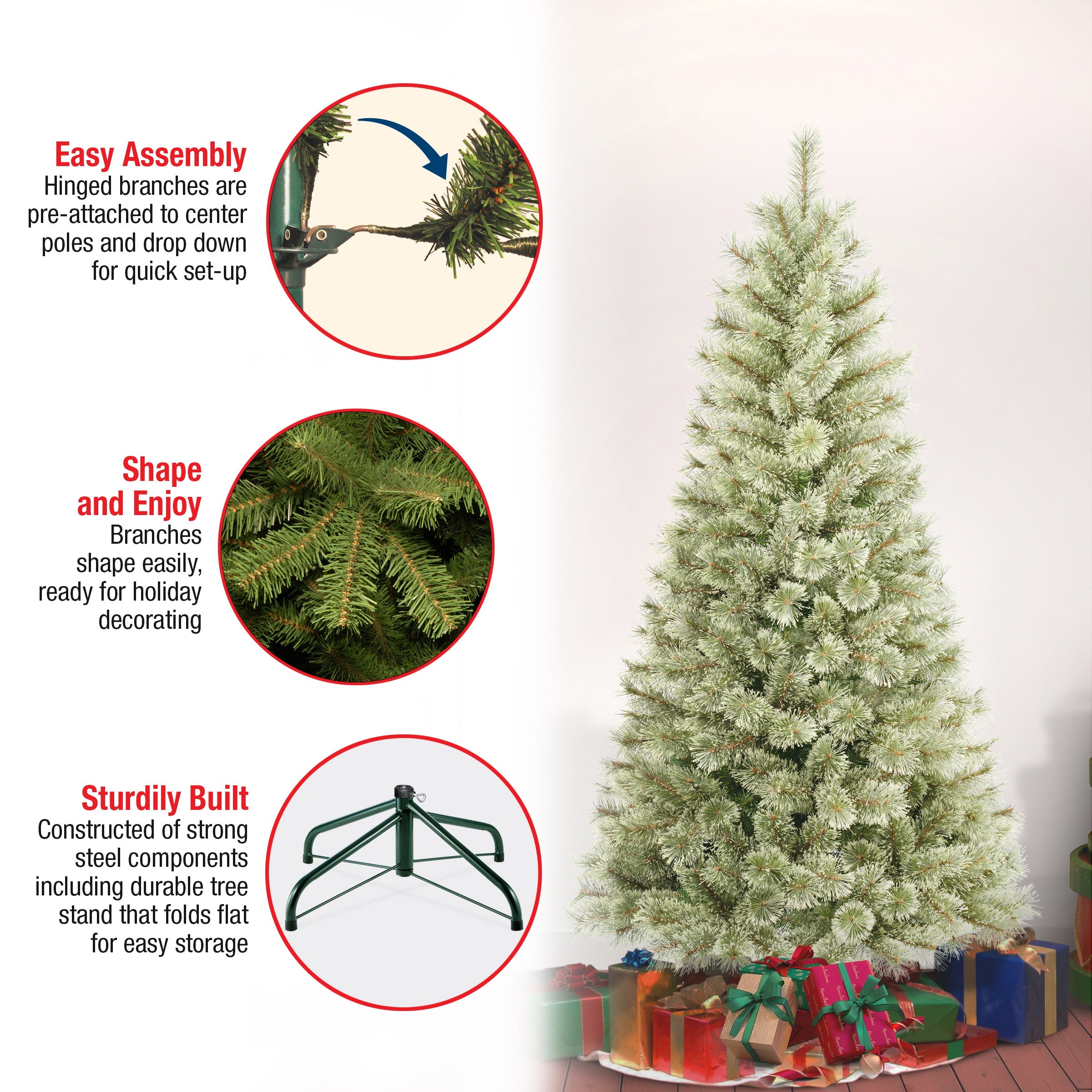 6 ft. Arcadia Pine Cashmere Tree