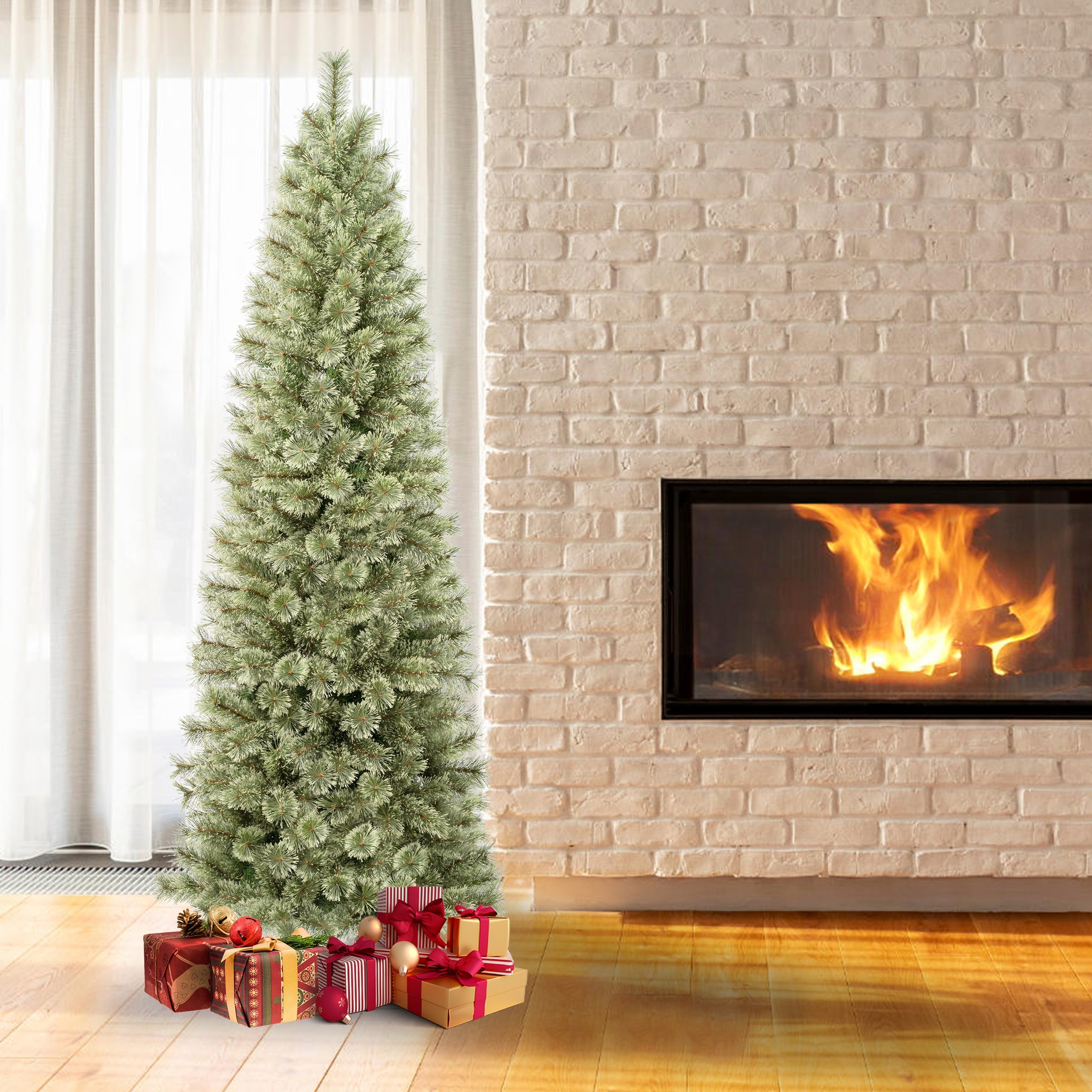 7.5 ft. Arcadia Pine Cashmere Slim Tree