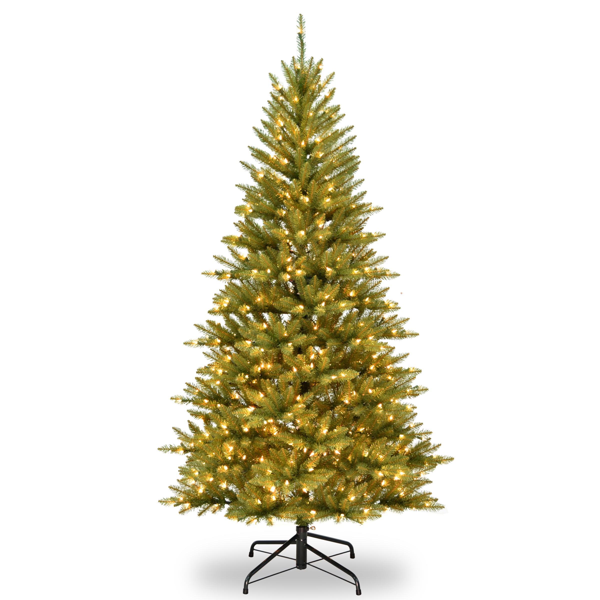 6.5 ft. Pre-Lit Asbury Fir Slim Tree