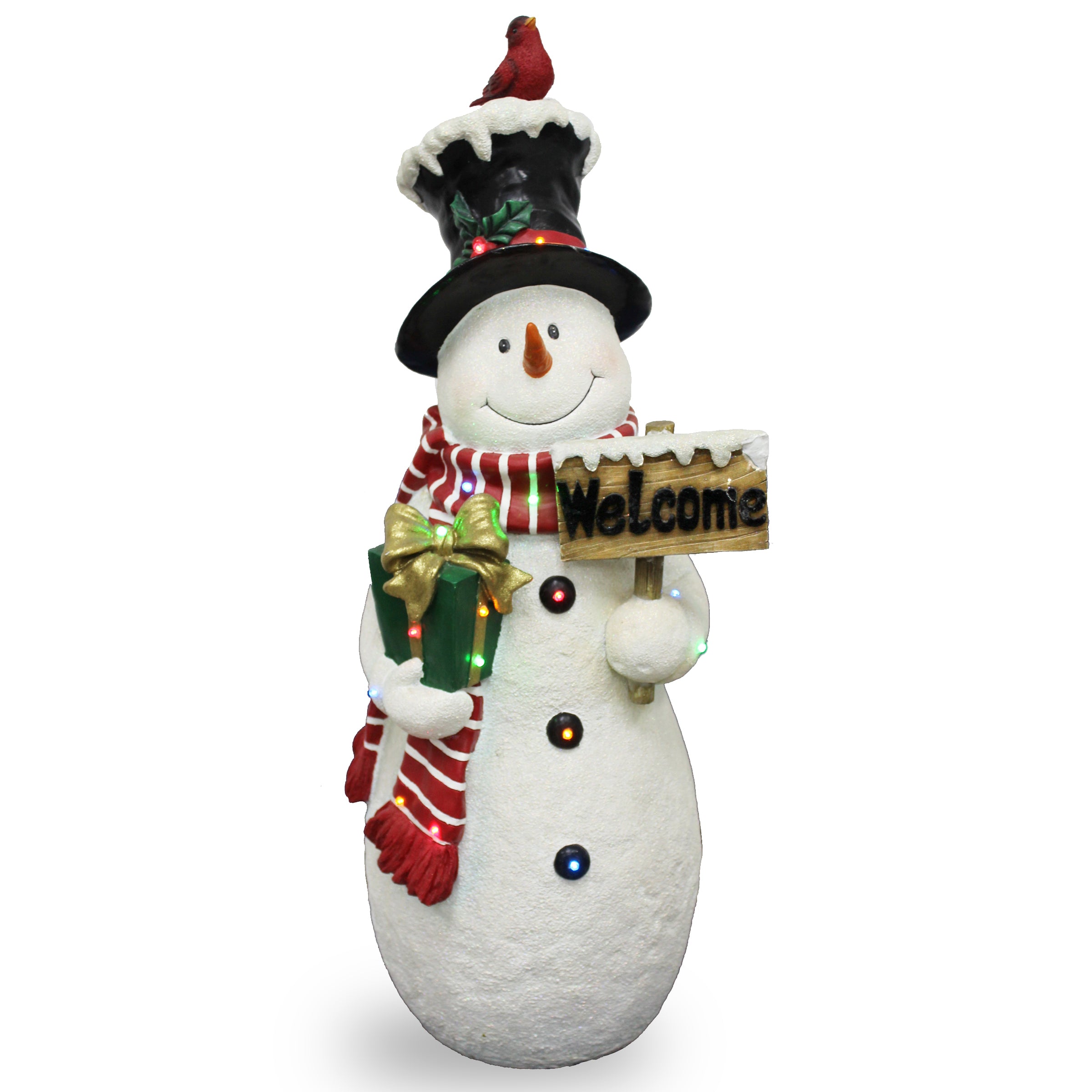 Pre-Lit 28" Snowman Decoration