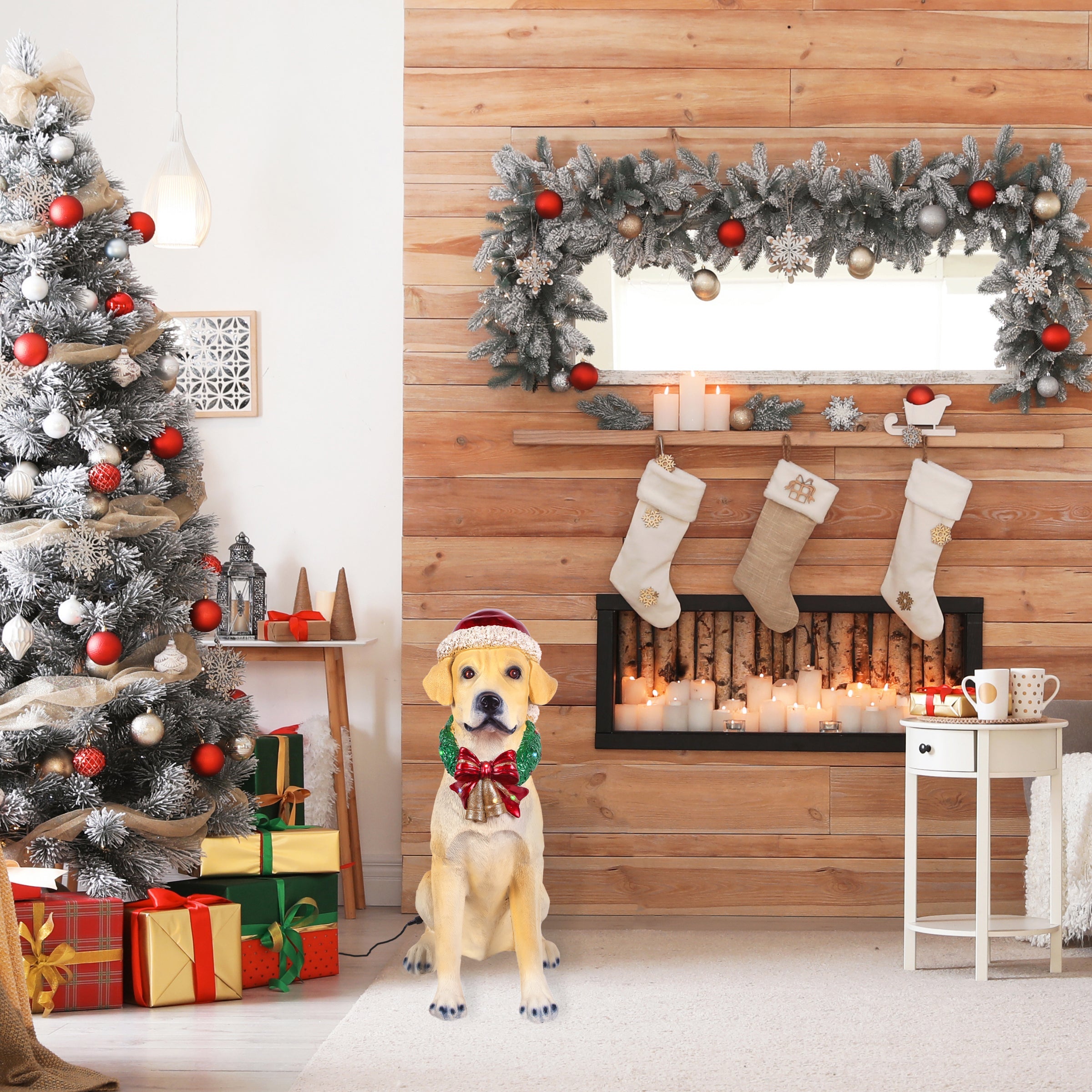 28 in. Motion-Activated Labrador Retriever with Wagging Tail