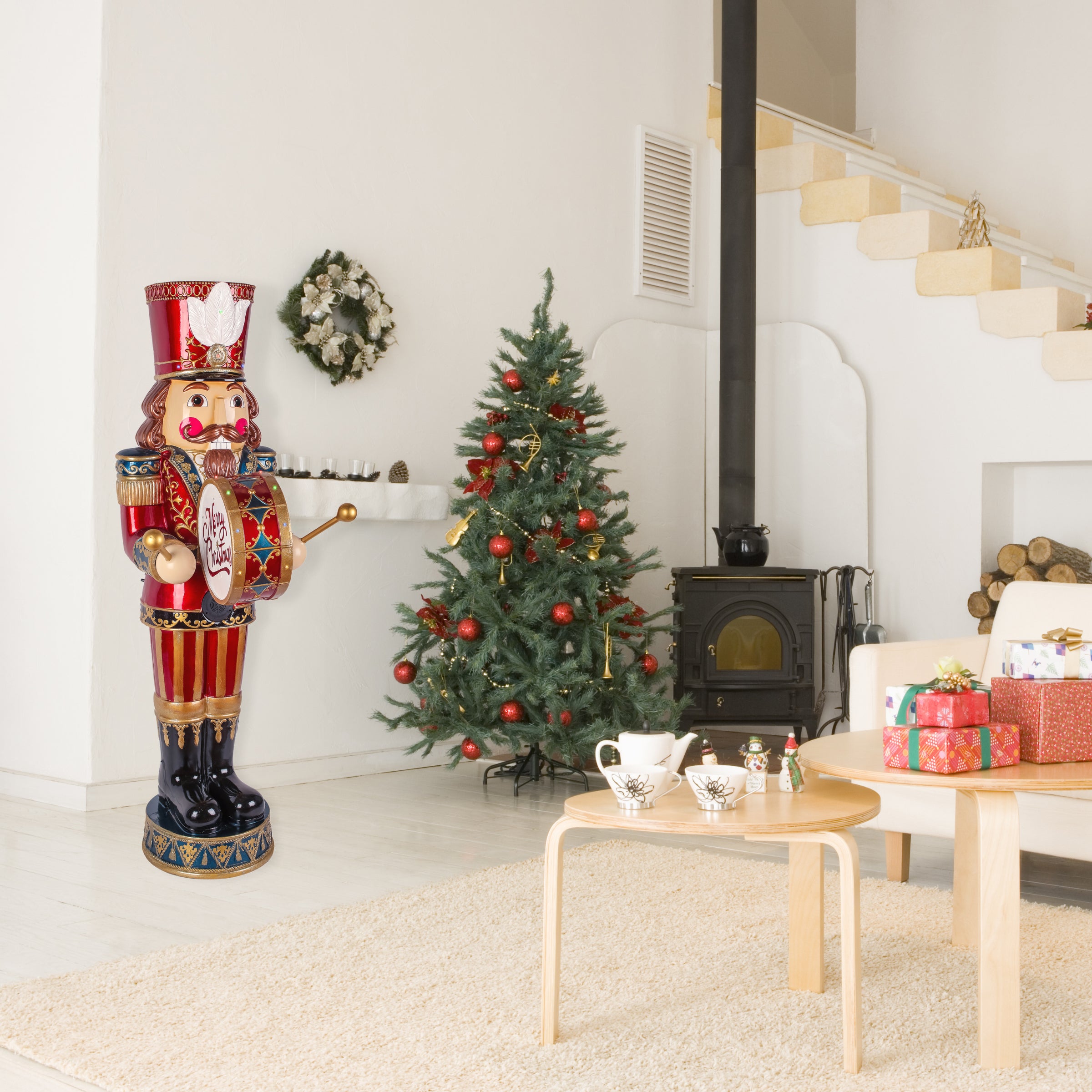 Animated Nutcracker with Multicolor Lights and Music - Thumbnail 2
