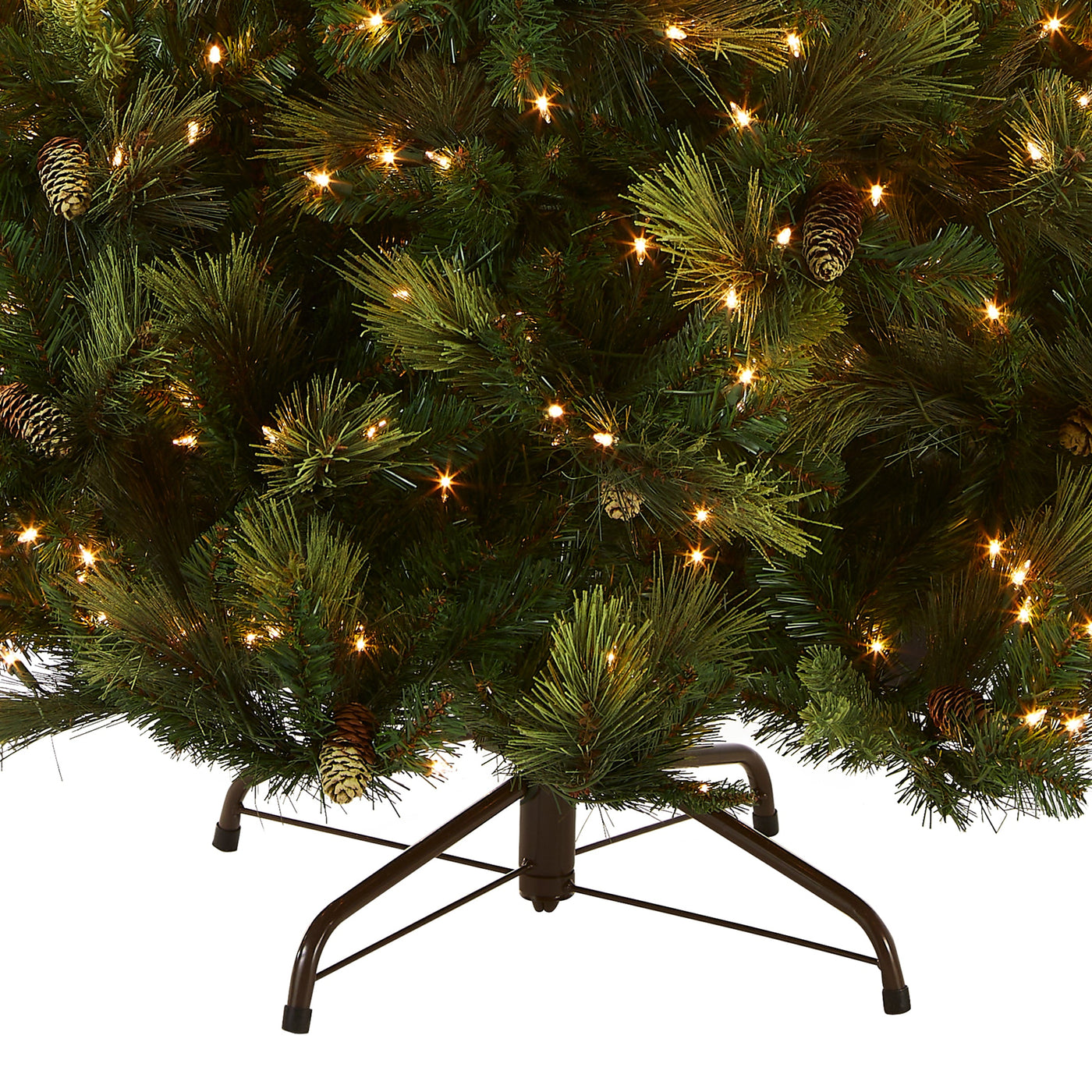 6.5 ft. Pre-Lit Carolina Pine Tree with Clear Lights