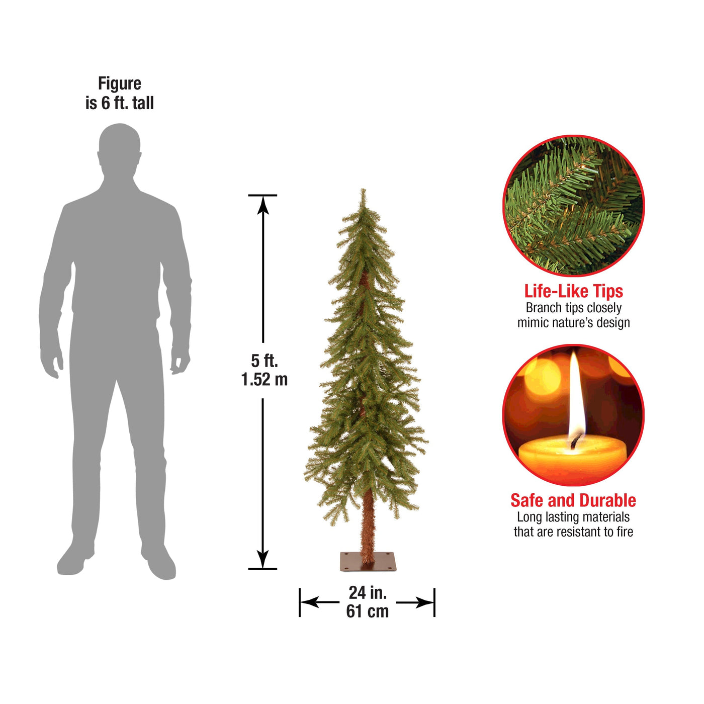 5 ft. Hickory Cedar Tree