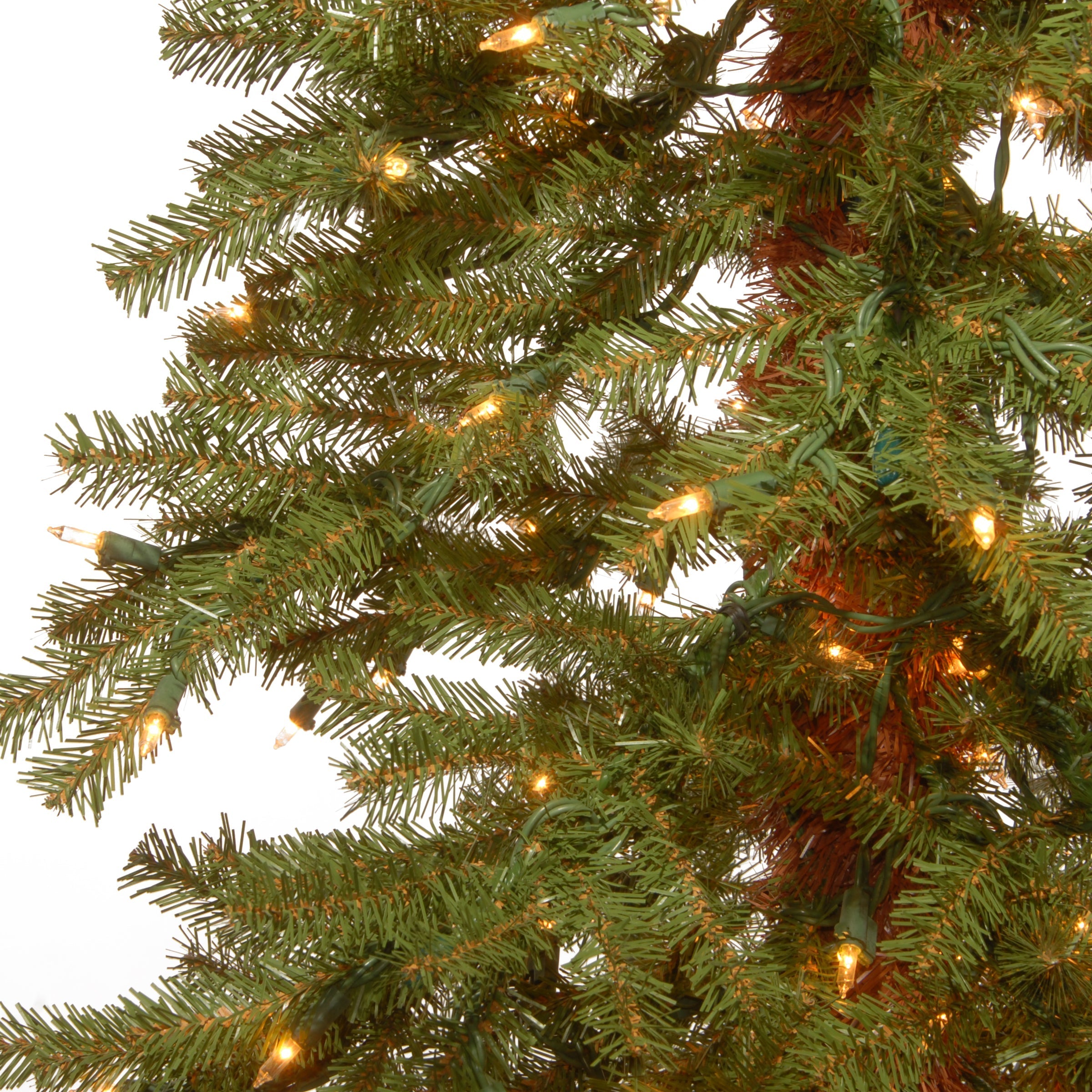 6 ft. Pre-Lit Hickory Cedar Tree with Clear Lights