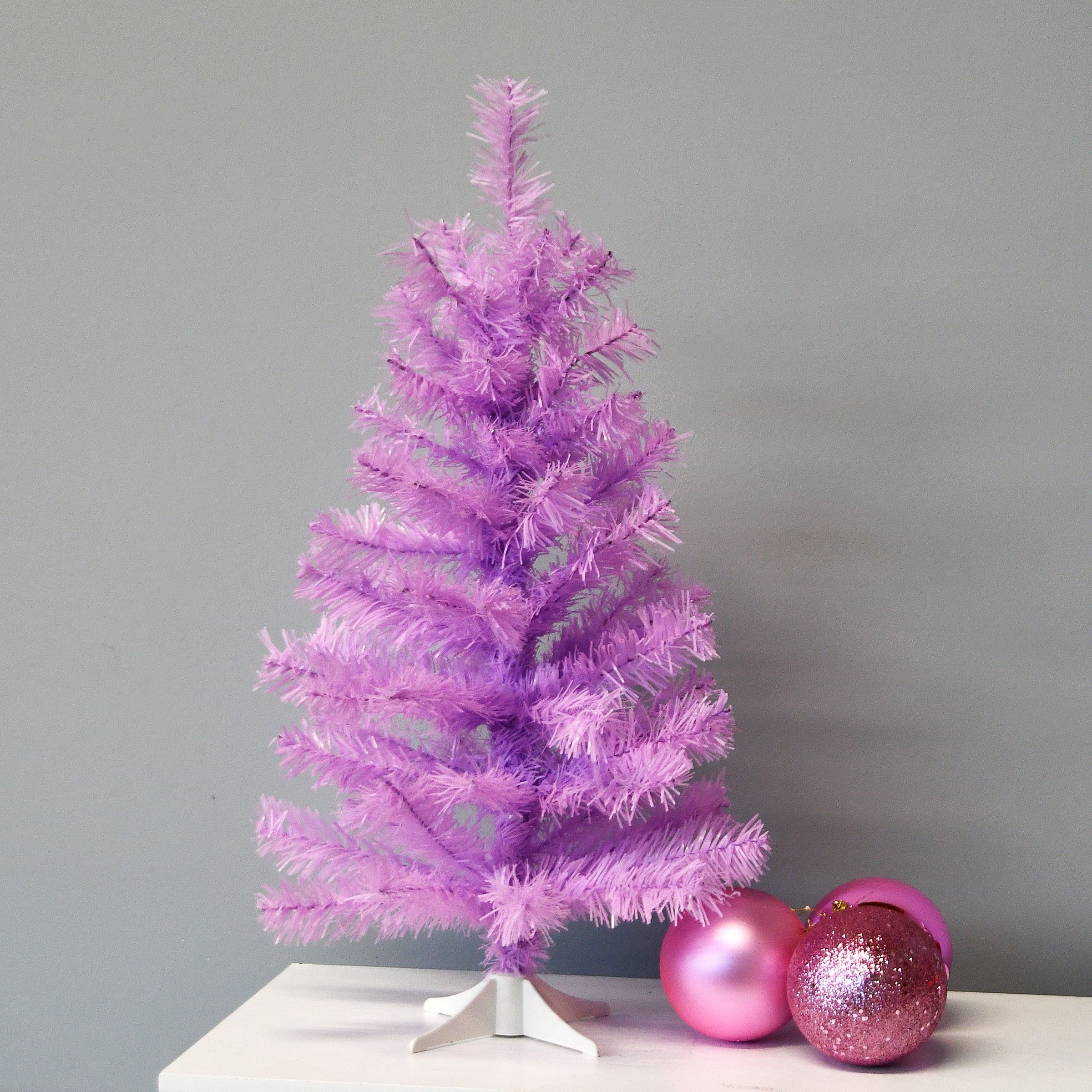 24 in. Colored Pink Tree