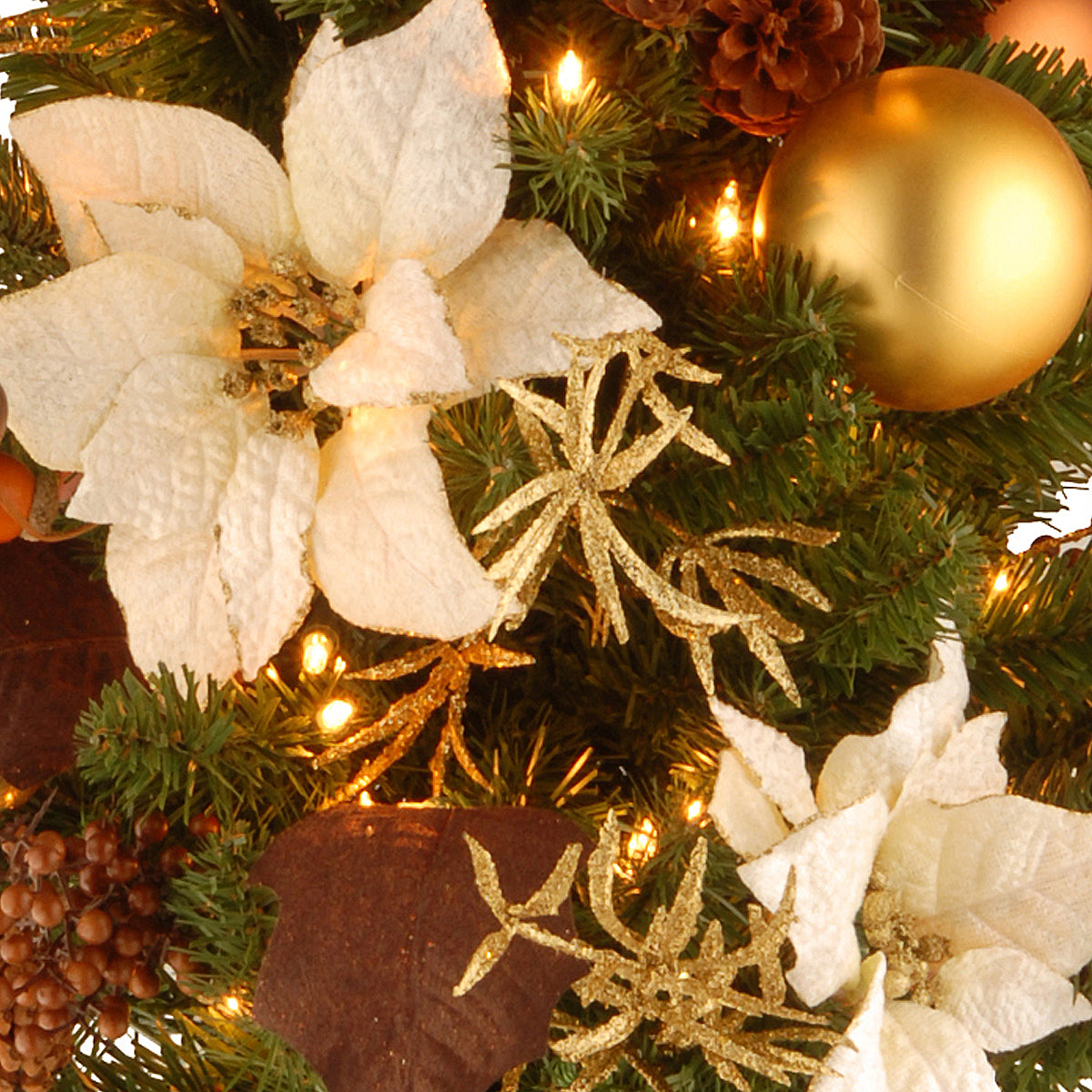 3 ft. Pre-Lit Decorative Collection Tree with Clear Lights