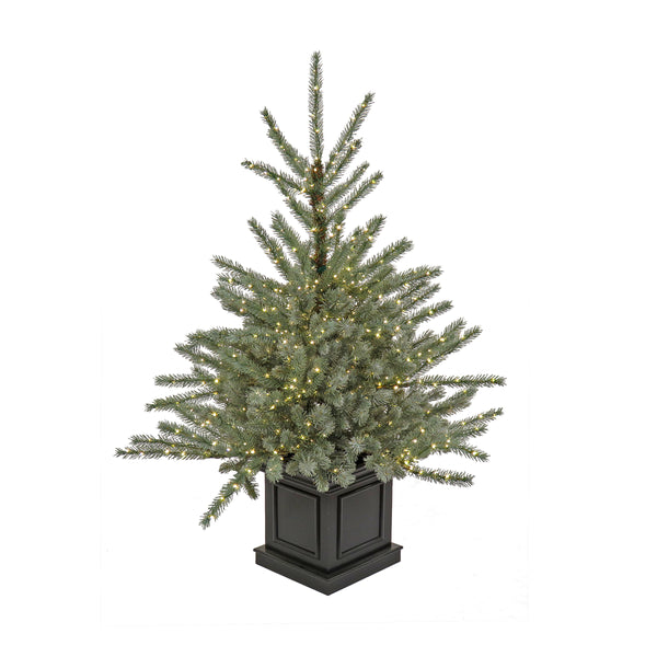 4 ft.PreLit Aberdeen Blue Spruce Tree National Tree Company Business