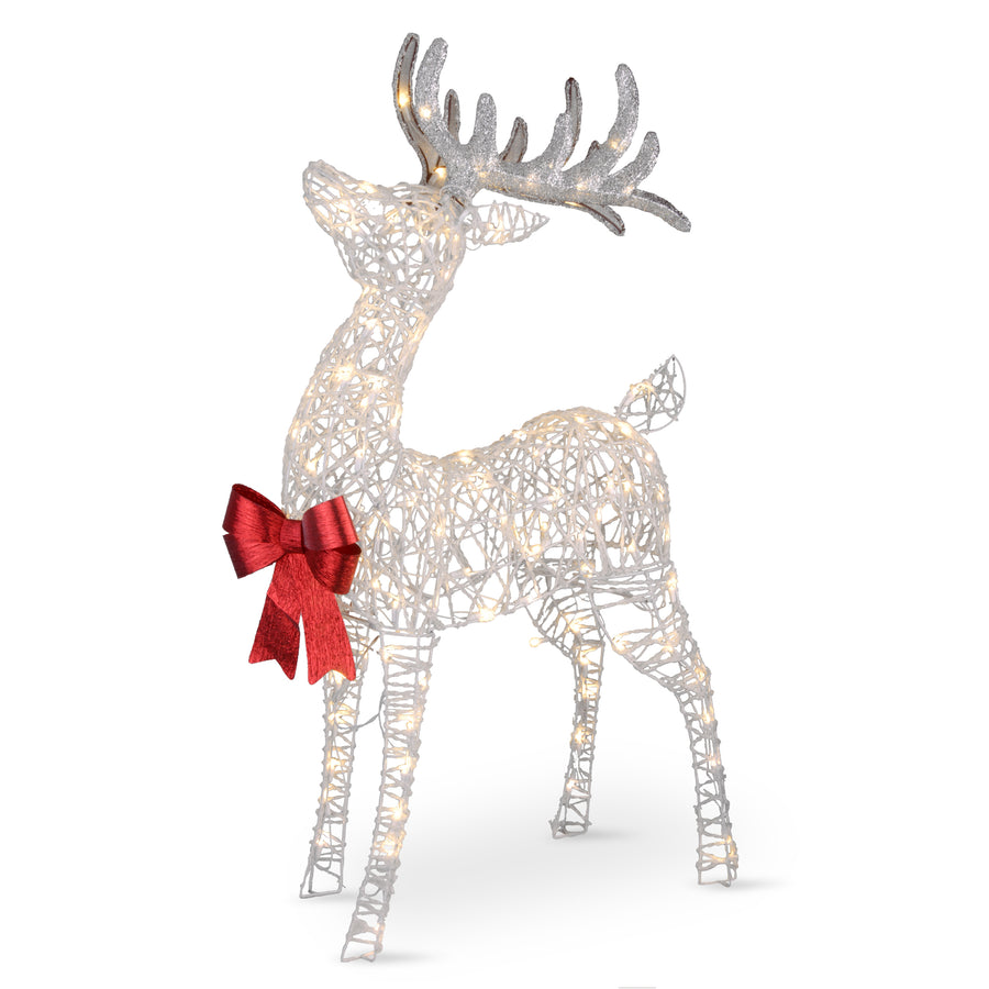 48 in. Pre-lit Standing Buck