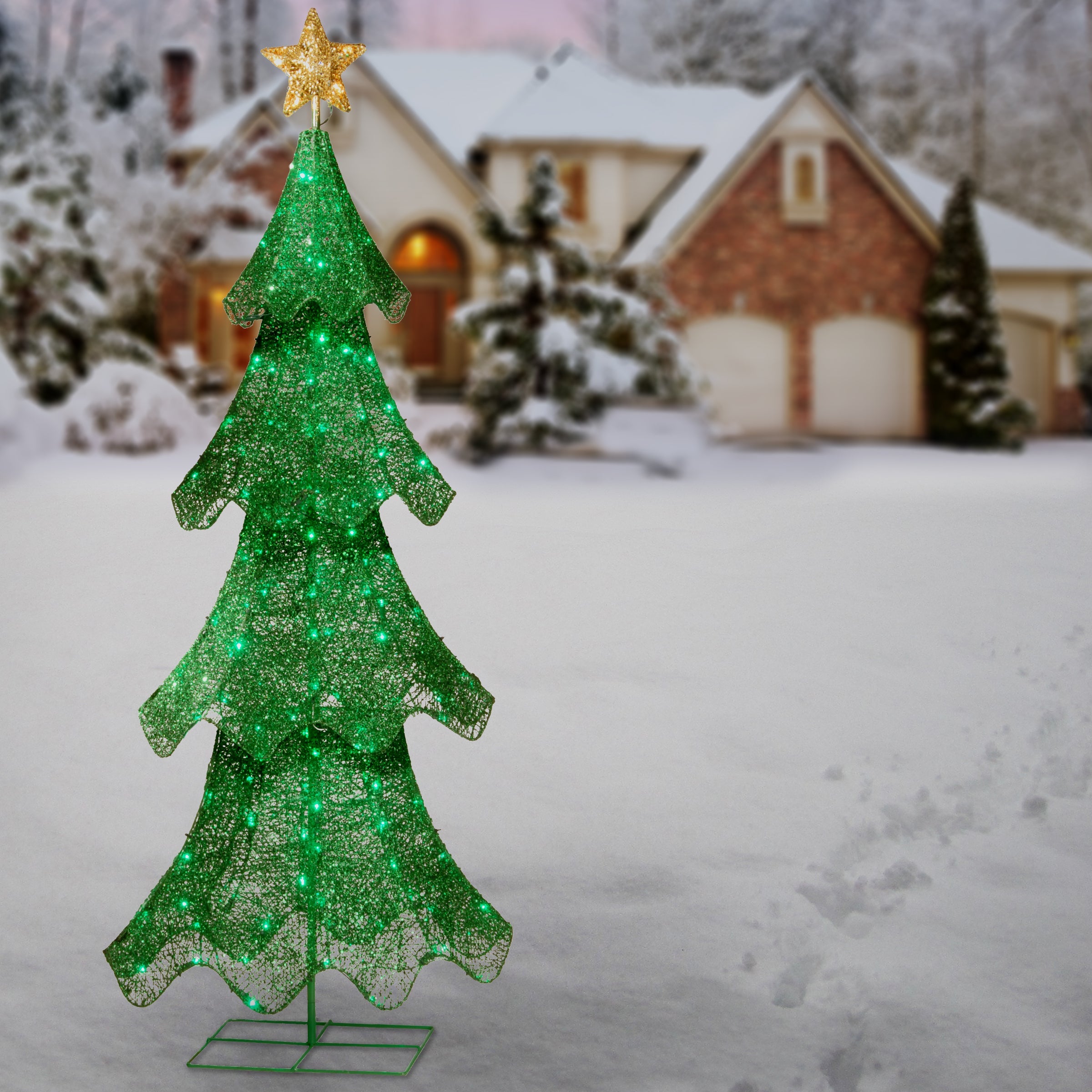 60 in. Christmas Tree with LED Lights