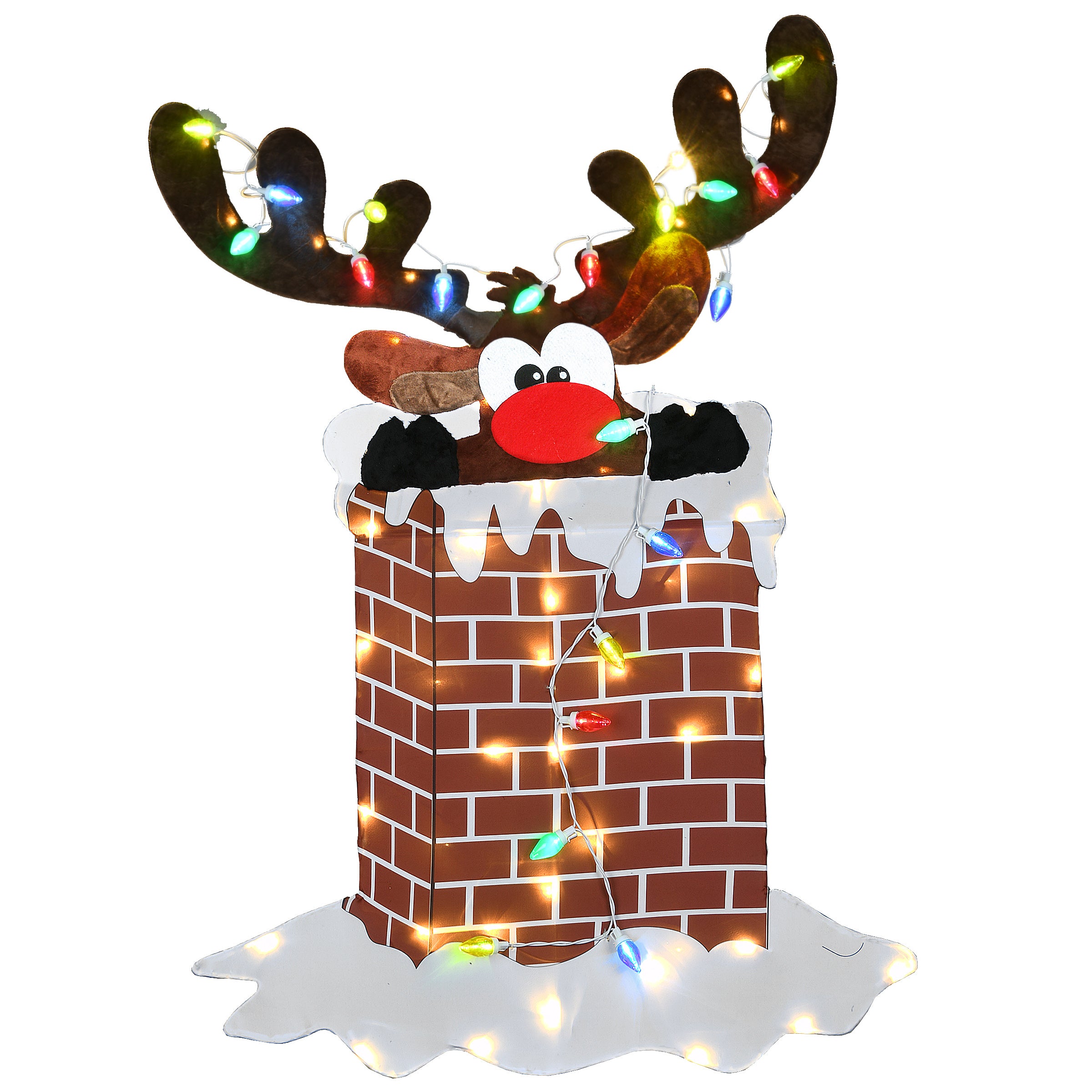 42 in. Pre-Lit Gingerbread House