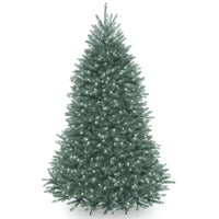 7 ft. Pre-Lit Dunhill Blue Fir Tree with Clear Lights
