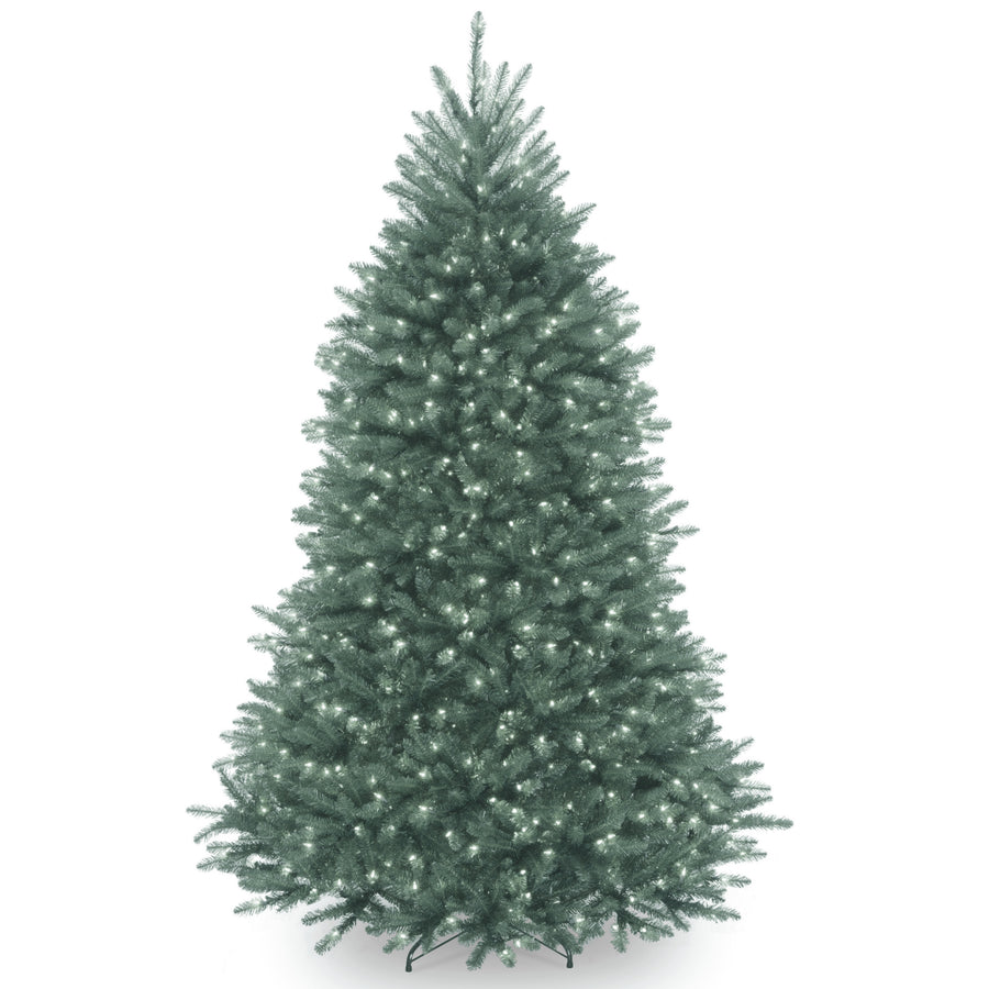7 ft. Pre-Lit Dunhill Blue Fir Tree with Clear Lights