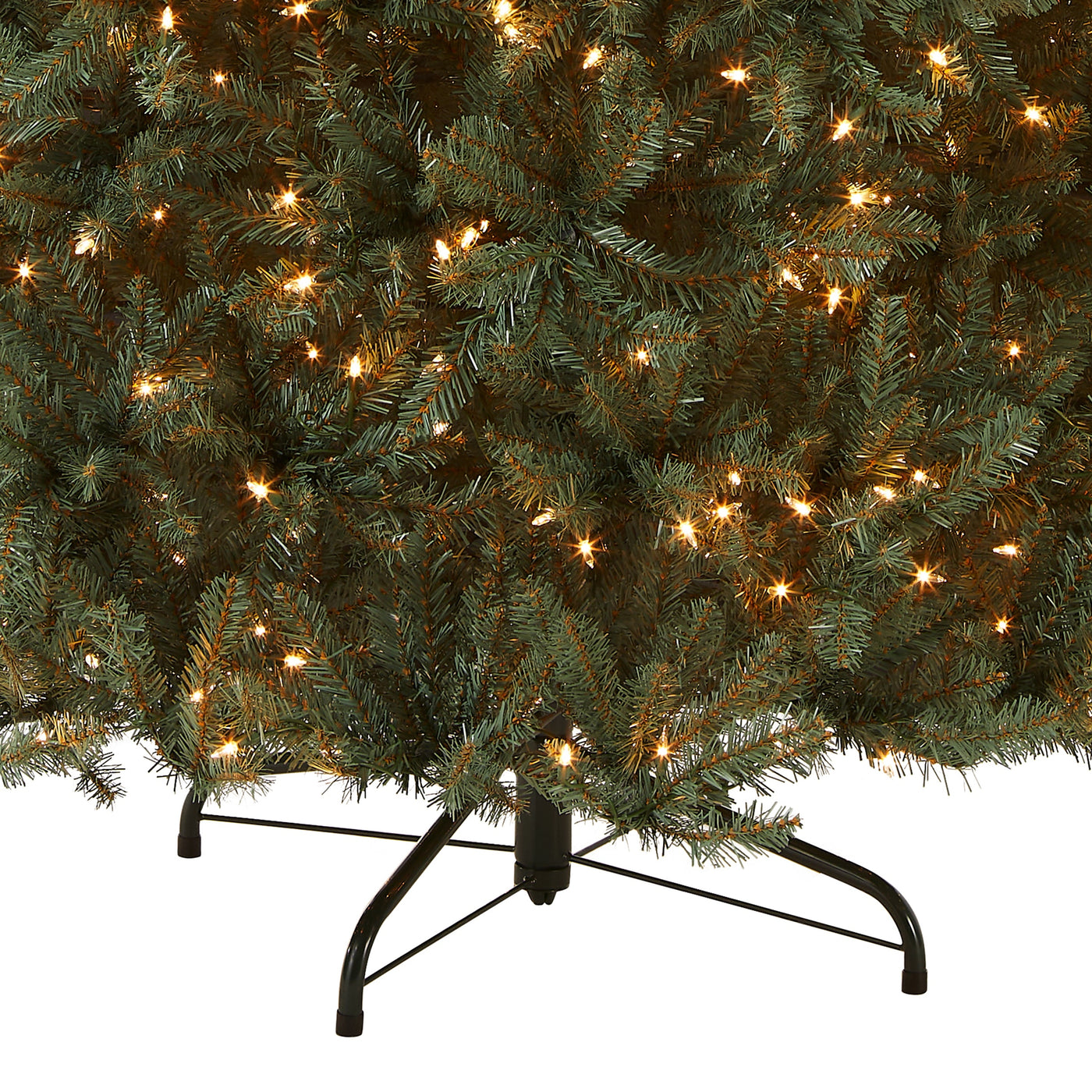 7.5 ft. Pre-Lit Dunhill Fir Blue Tree with Clear Lights