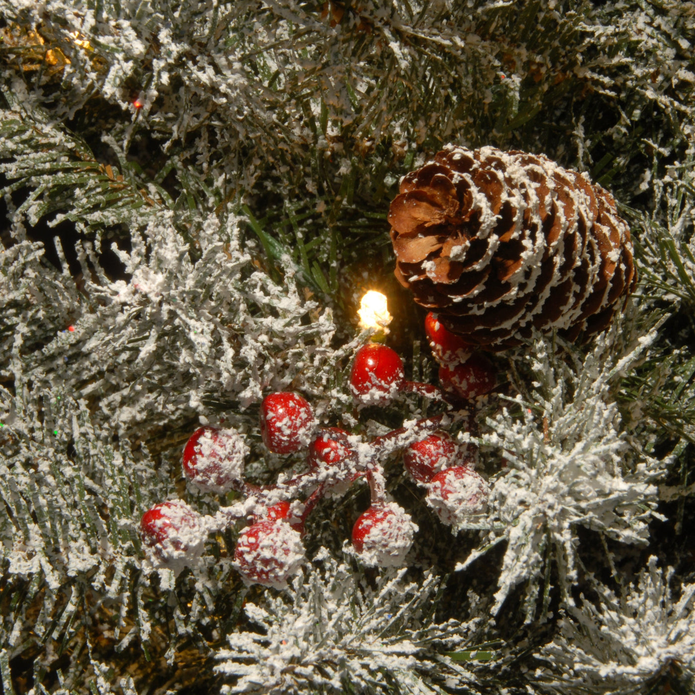 2 ft. Pre-Lit Dunhill Fir Tree with LED Lights