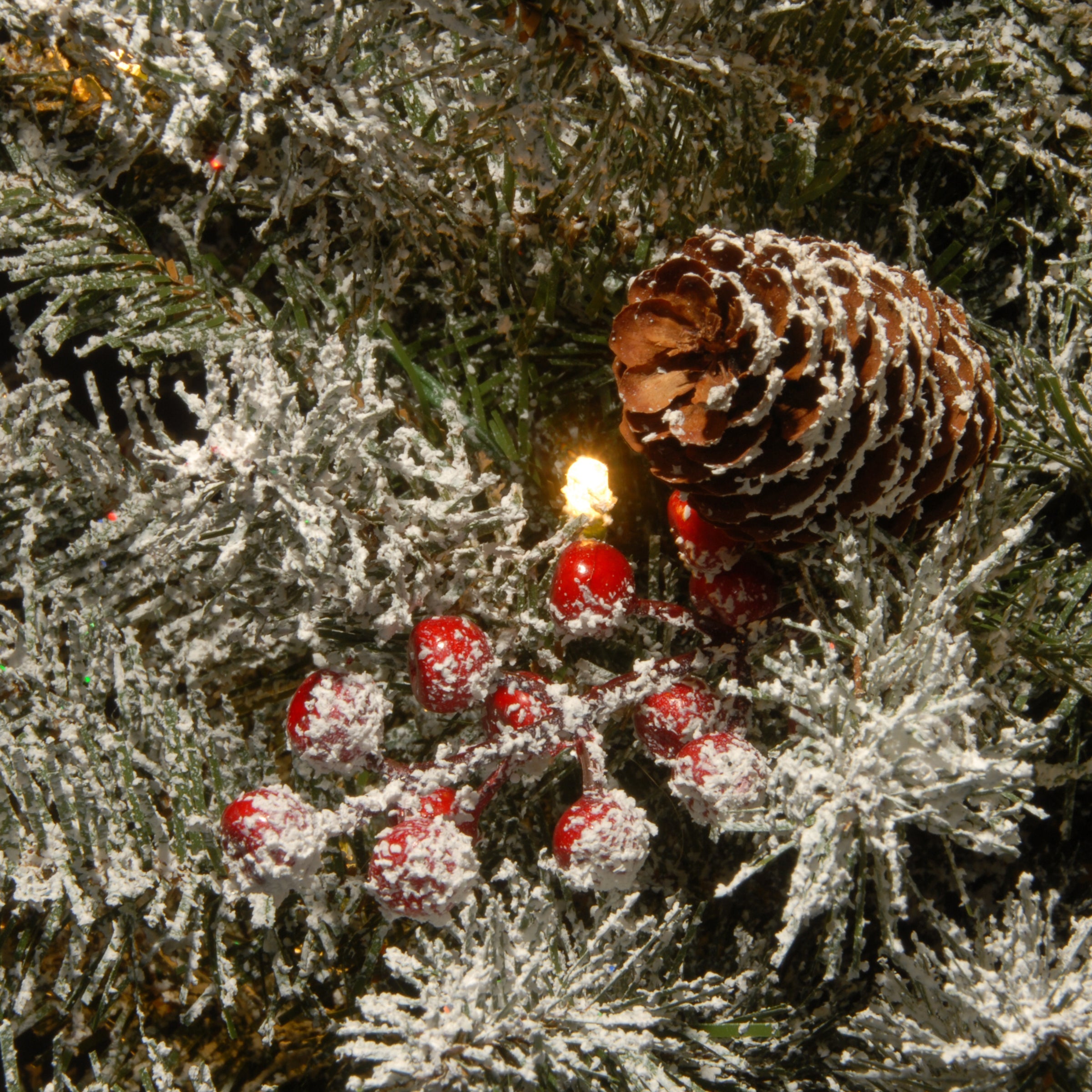 2 ft. Pre-Lit Dunhill Fir Tree with LED Lights