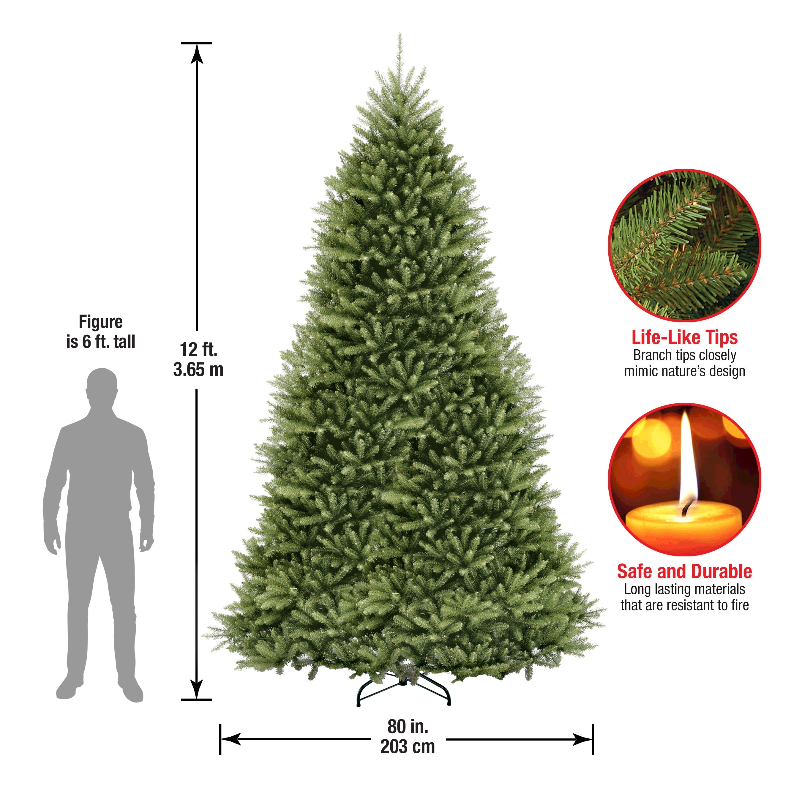 12 ft. Dunhill Fir Tree
