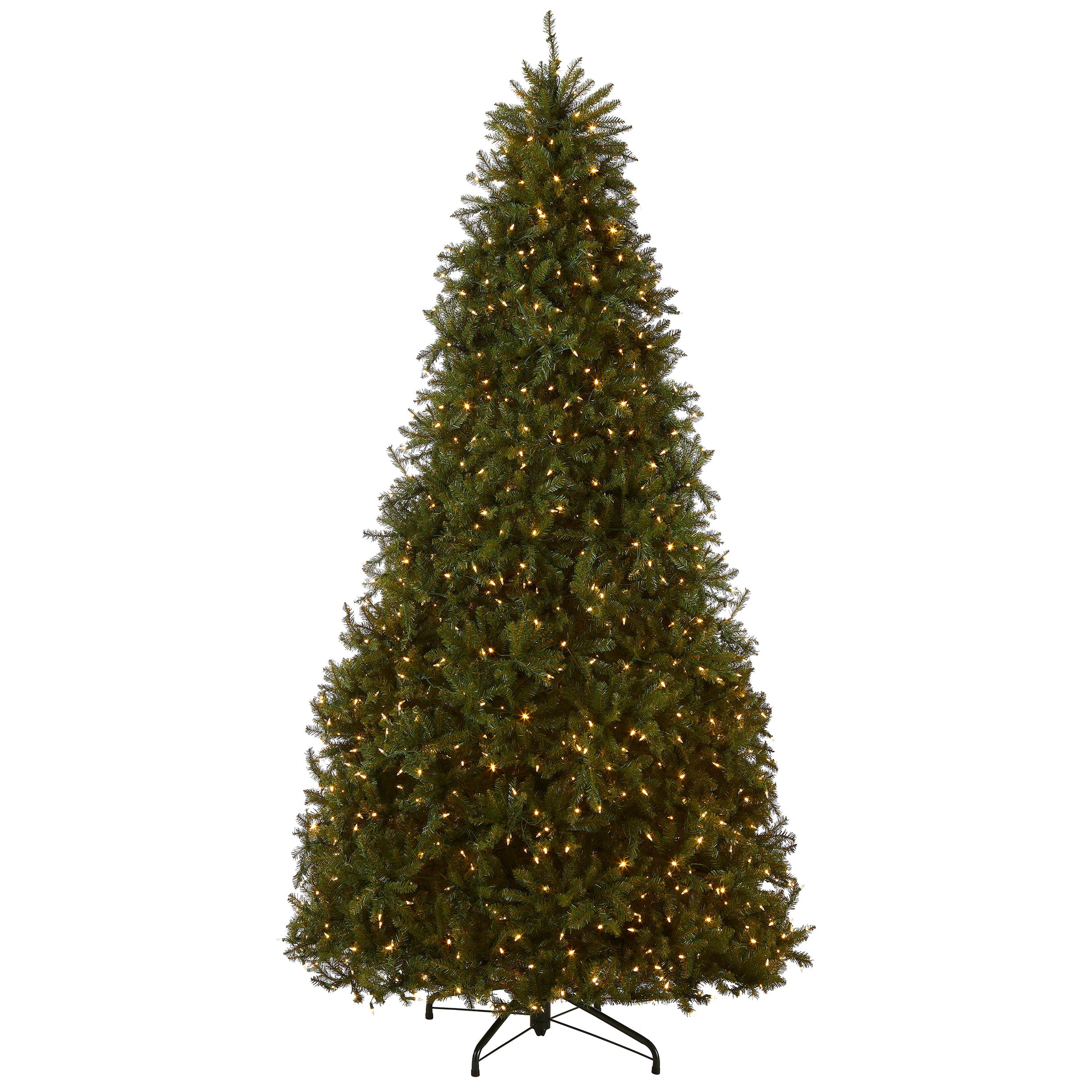 10 ft. Pre-Lit Dunhill Fir Tree with Dual Color LED Lights