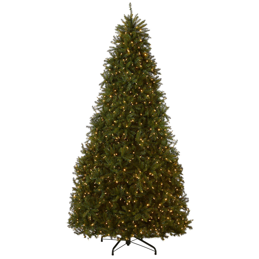 10 ft. Pre-Lit Dunhill Fir Tree with Dual Color LED Lights