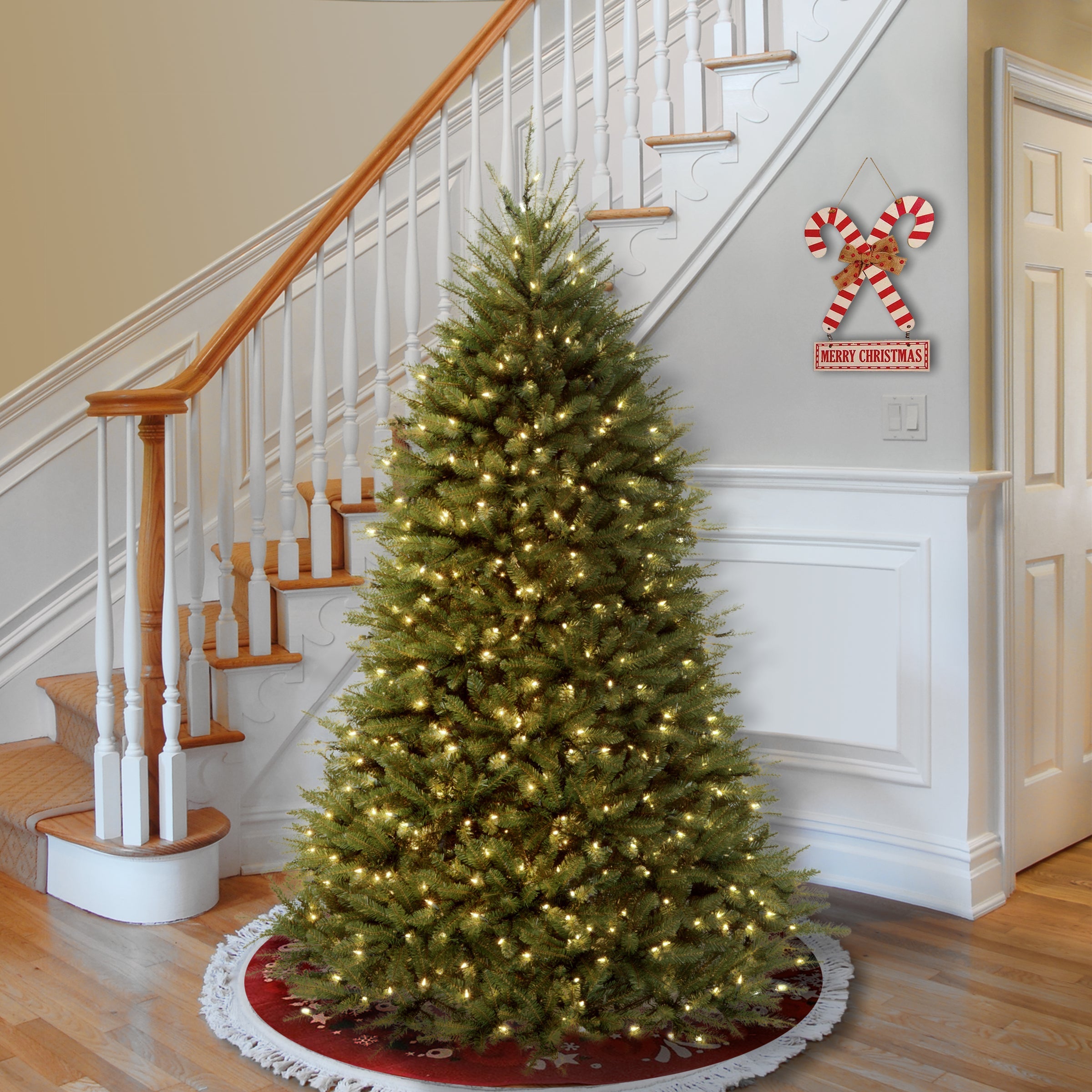 6 ft. Pre-Lit Dunhill Fir Tree with Clear Lights