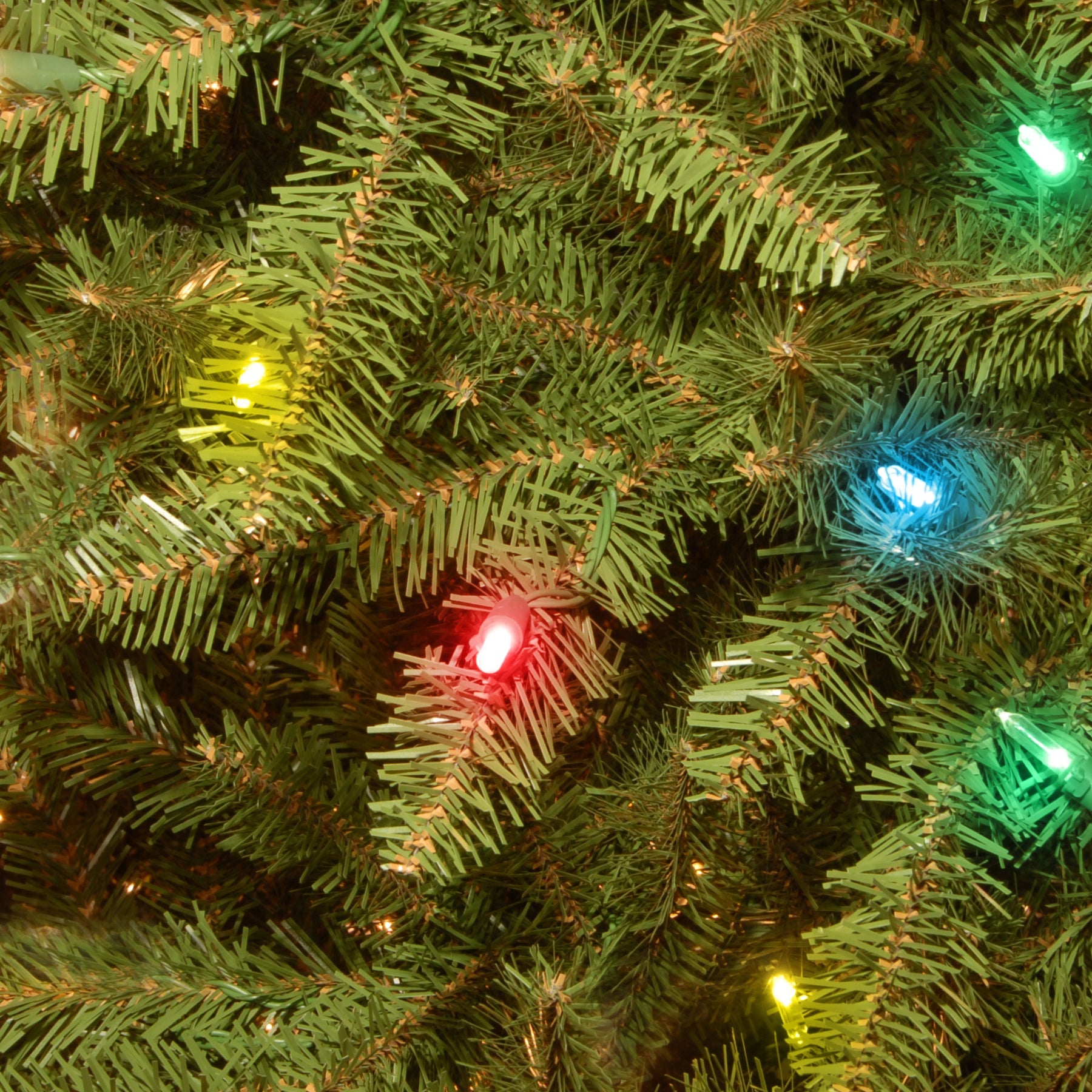6.5 ft. Pre-Lit Dunhill Fir Tree with Multicolor Lights