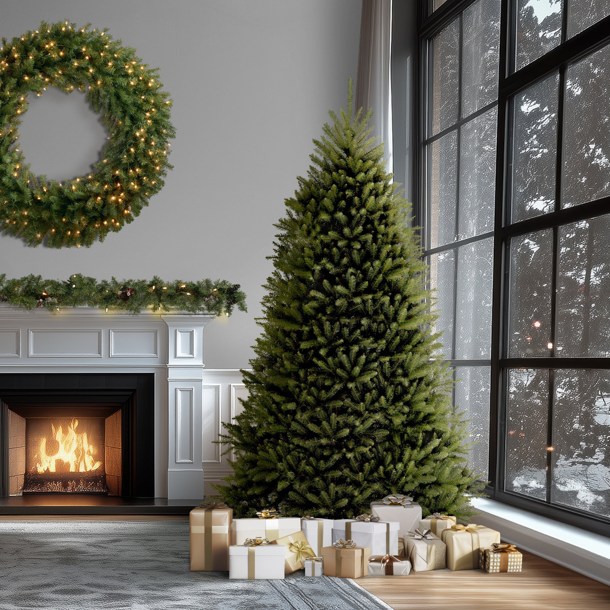 9 ft. Dunhill Fir Tree