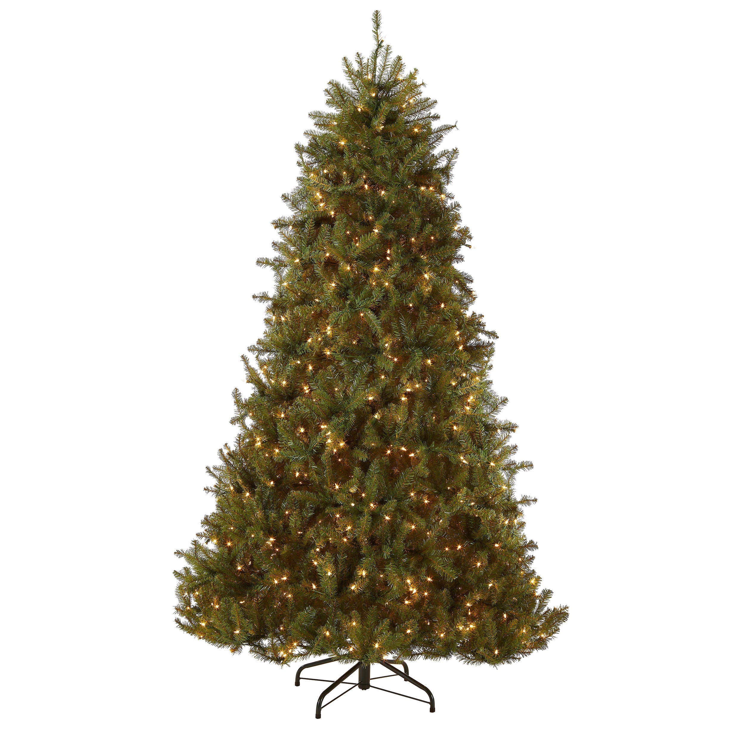 7.5 ft. Pre-Lit Dunhill Fir Tree with PowerConnect Clear Lights