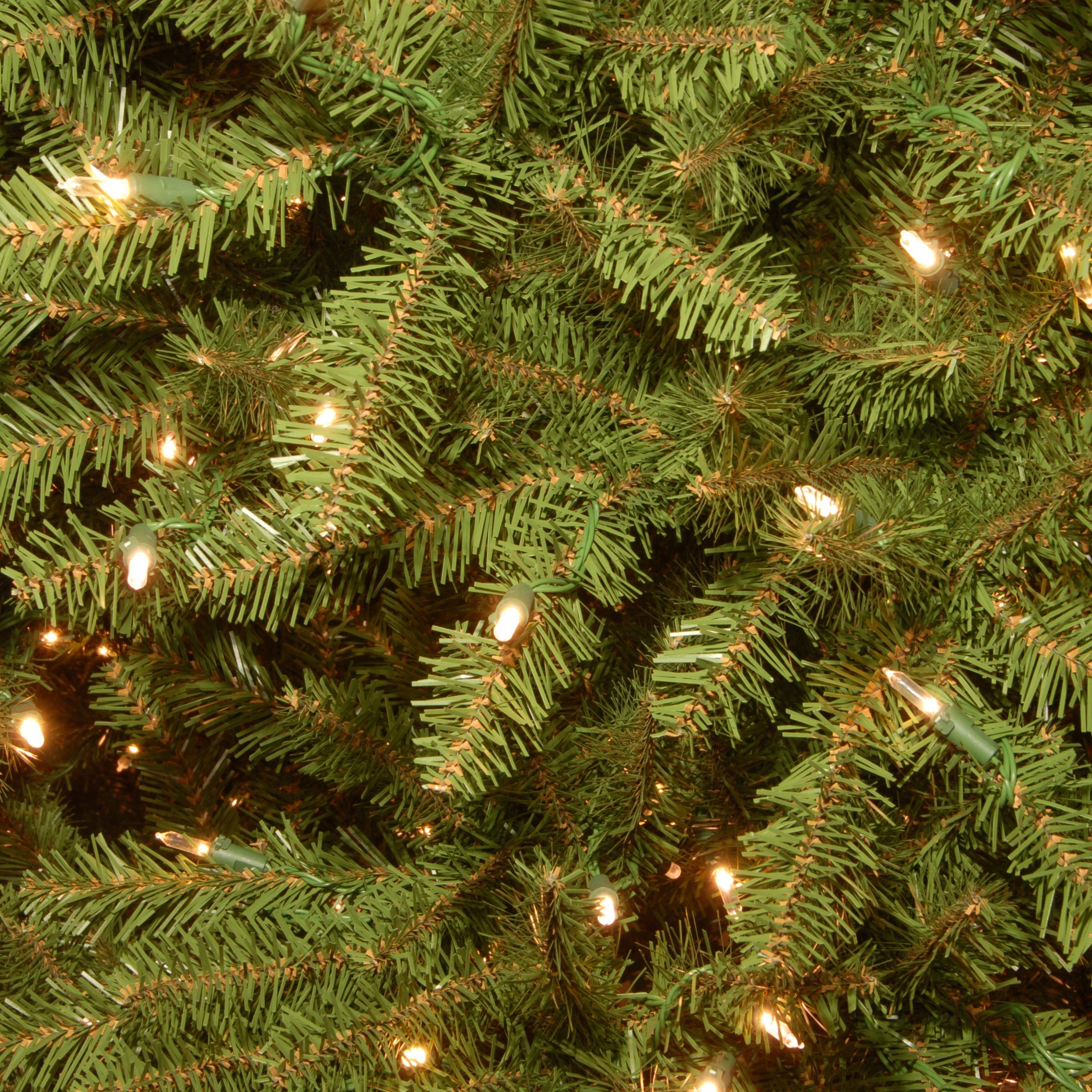 10 ft.Pre-Lit Dunhill Fir Tree with PowerConnect Dual Color LED Lights