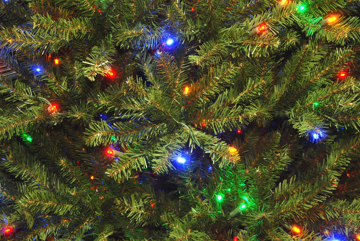 10 ft.Pre-Lit Dunhill Fir Tree with PowerConnect Dual Color LED Lights