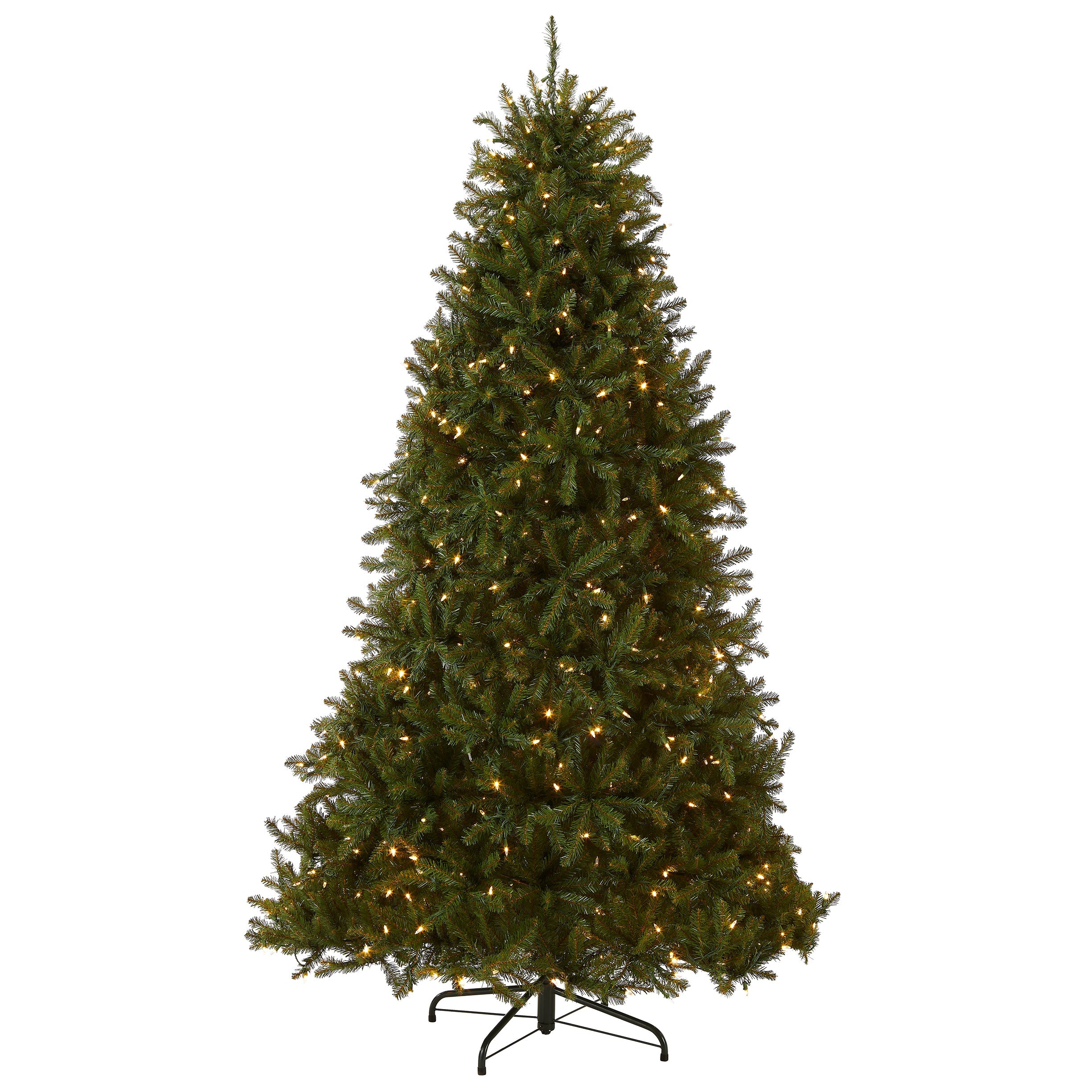 6.5 ft. Pre-Lit Dunhill Fir with PowerConnect Dual Color LED Lights