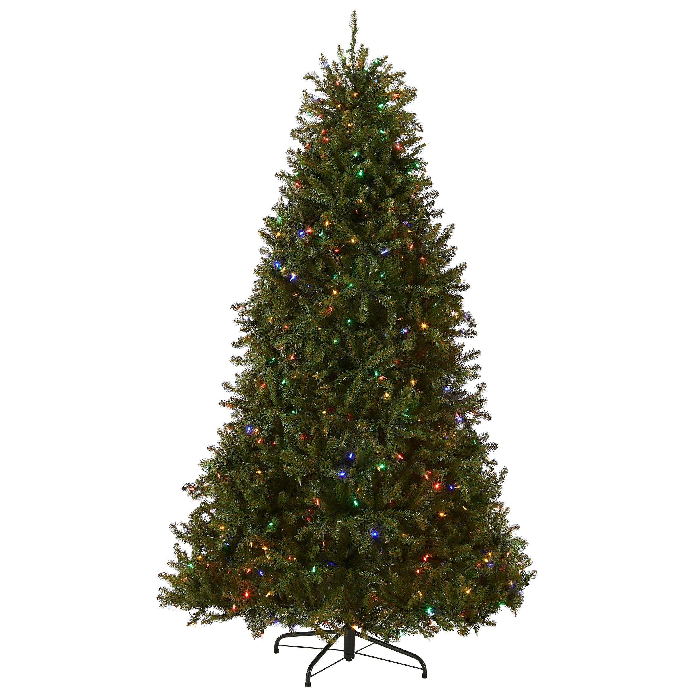 6.5 ft. Pre-Lit Dunhill Fir with PowerConnect Dual Color LED Lights