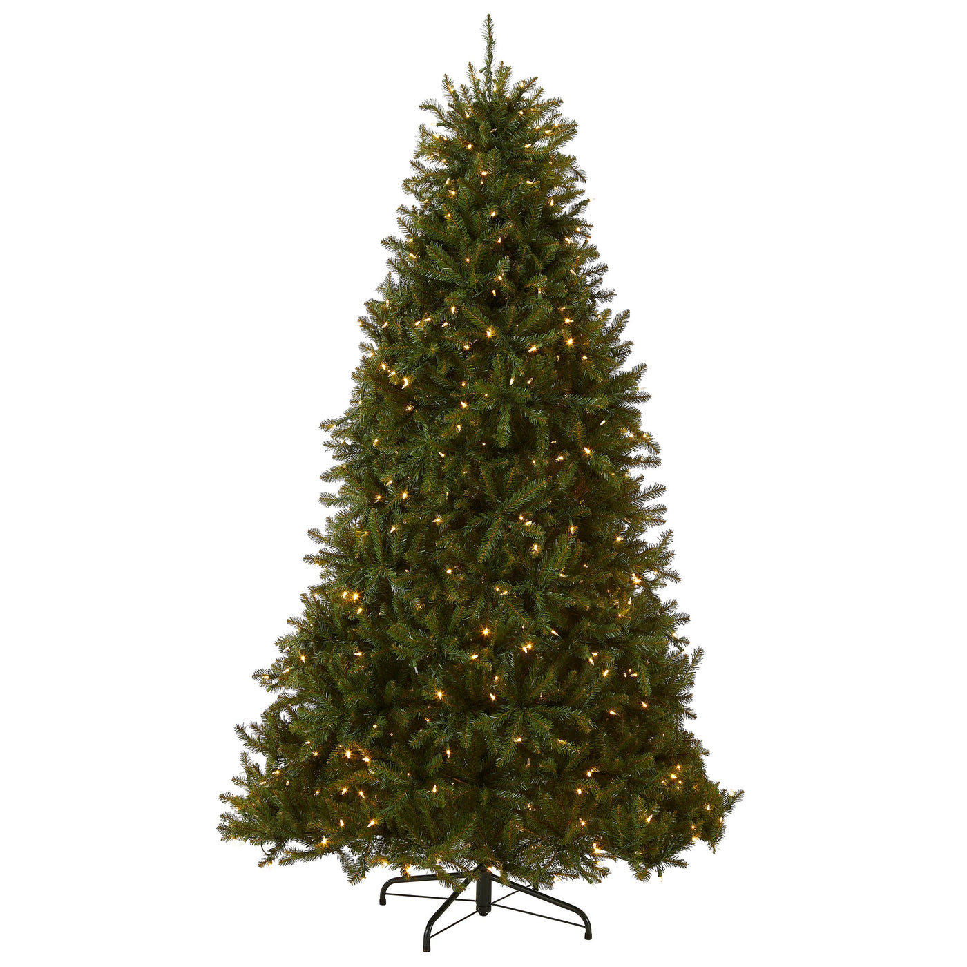 7.5 ft. Pre-Lit Dunhill Fir Tree with PowerConnect Dual Color LED Lights