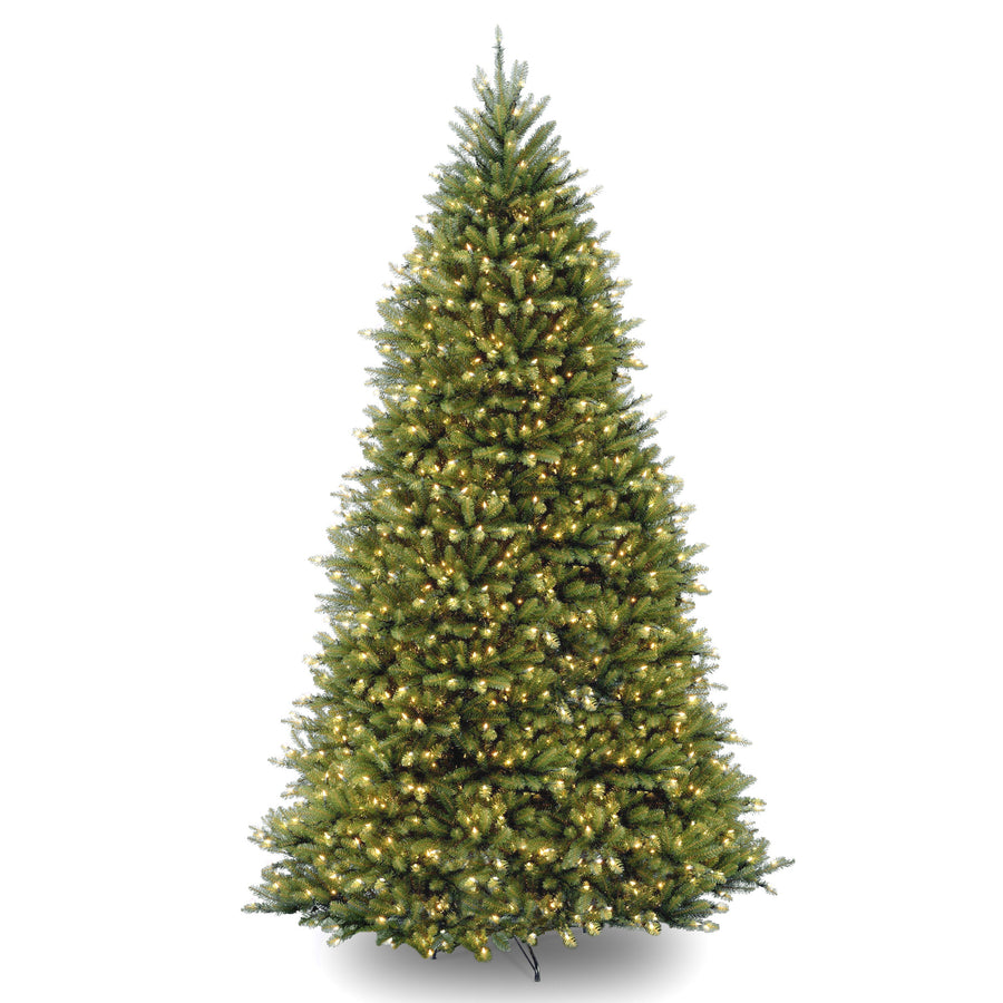 12 ft. Pre-Lit Dunhill Fir Tree with PowerConnect Dual Color LED Lights