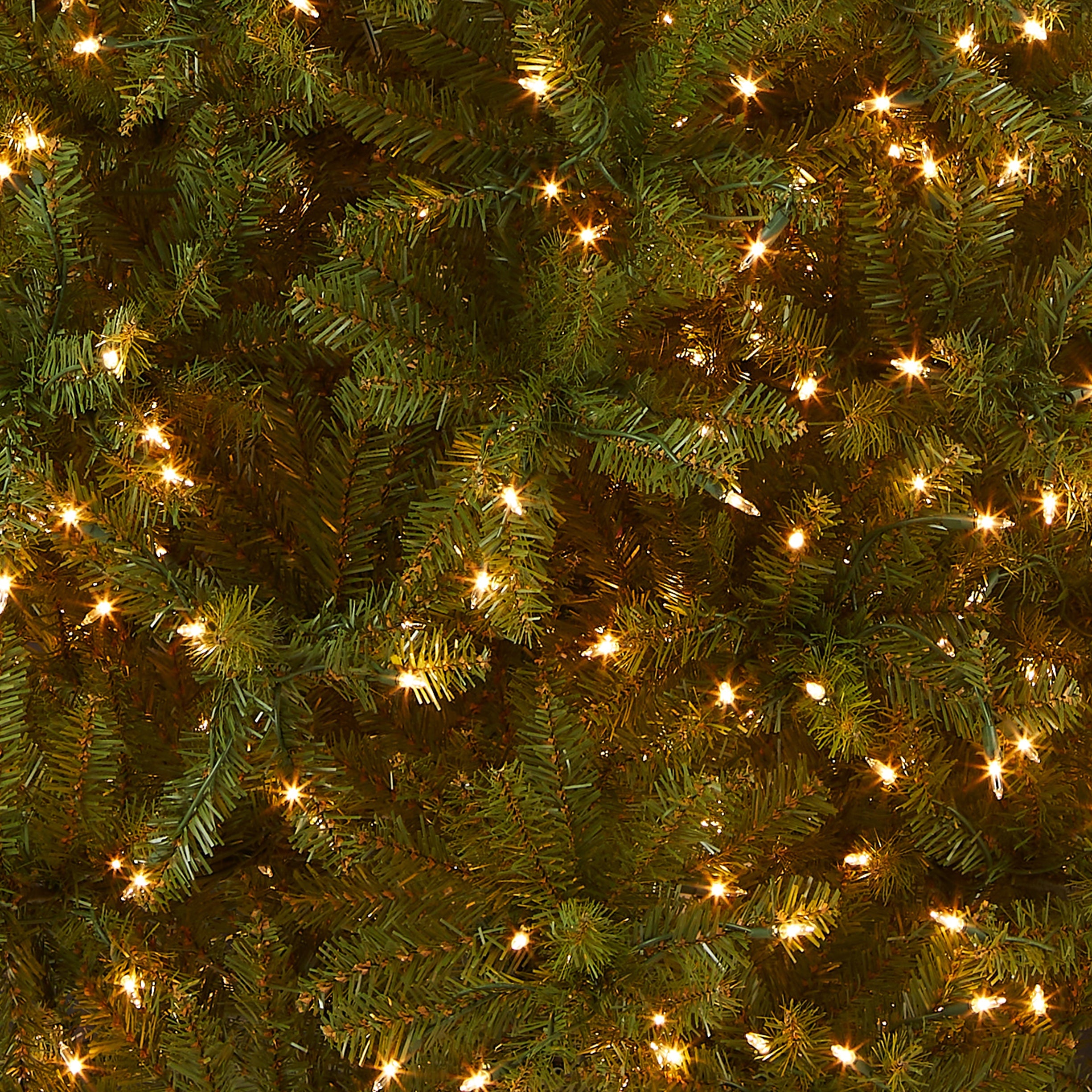 7.5 ft. Pre-Lit Dunhill Fir Slim Tree with Clear Lights
