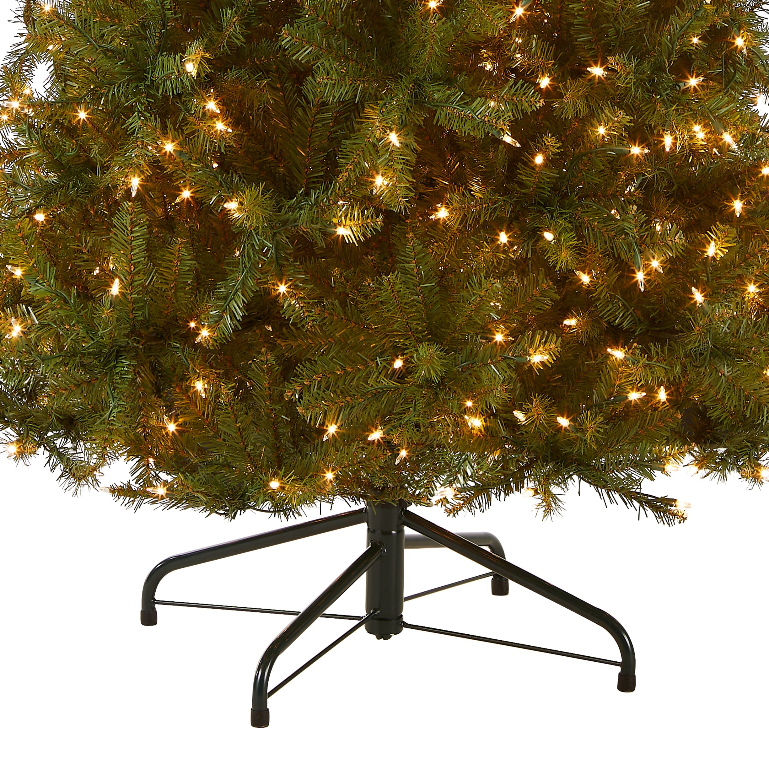 7.5 ft. Pre-Lit Dunhill Fir Slim Tree with Clear Lights