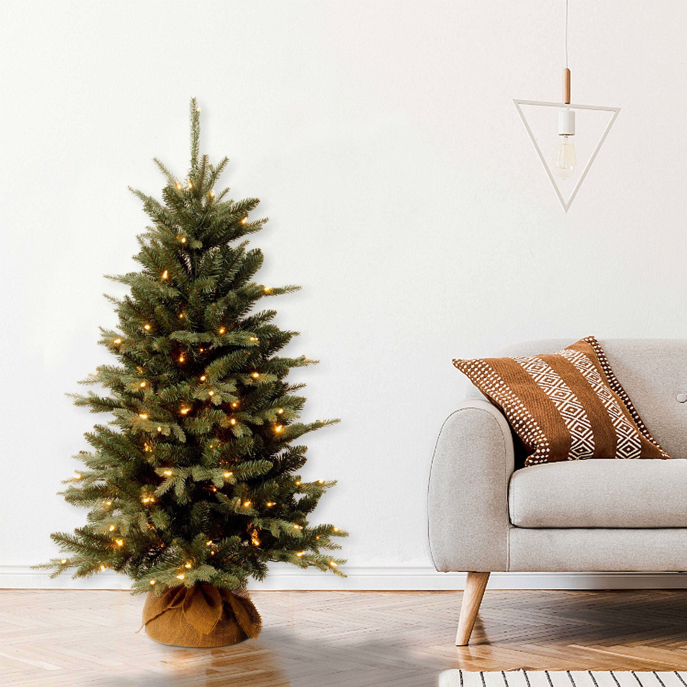 4 ft. Pre-Lit Everyday Collection Tree with Clear Lights