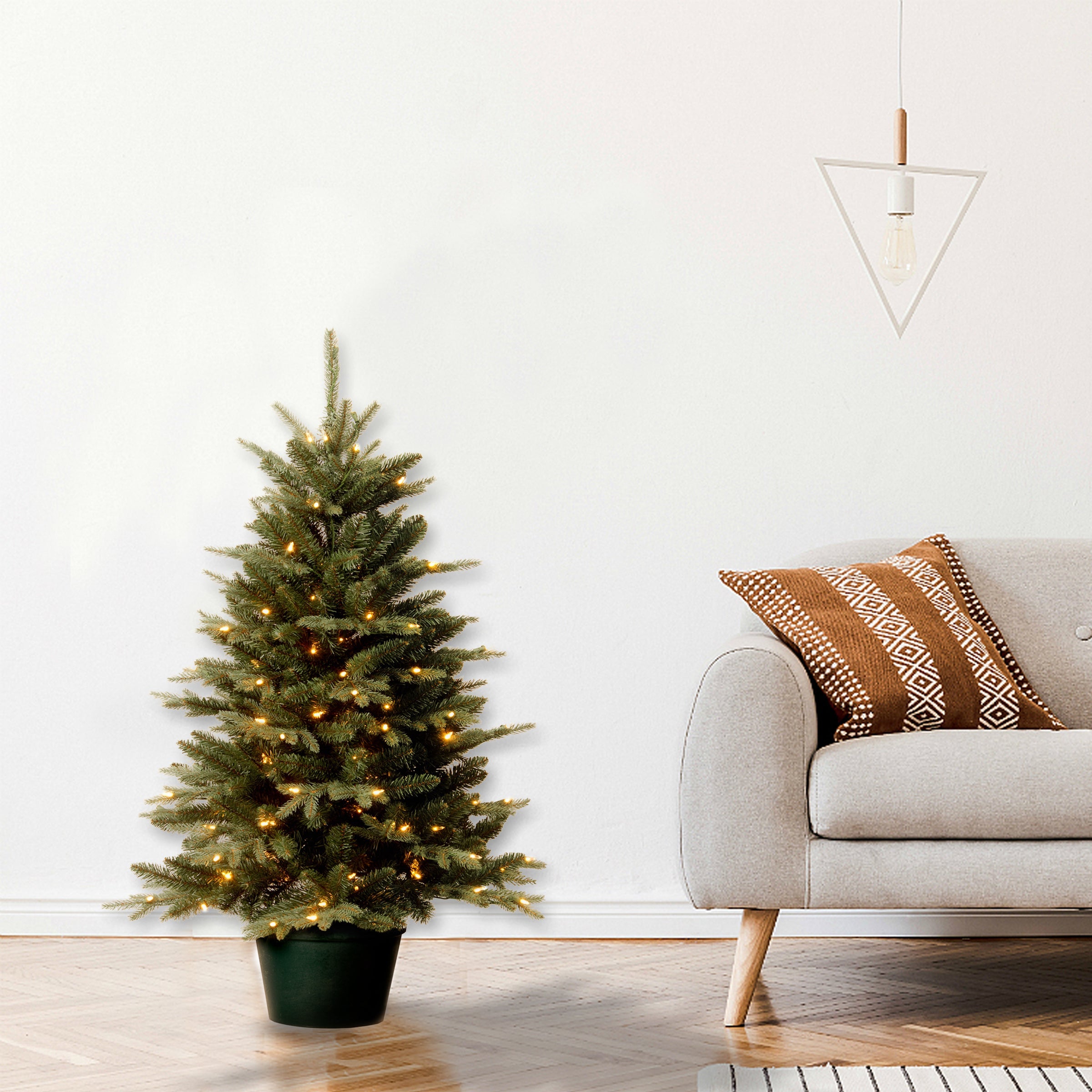 3 ft. Pre-Lit Everyday Collection Tree with Clear Lights
