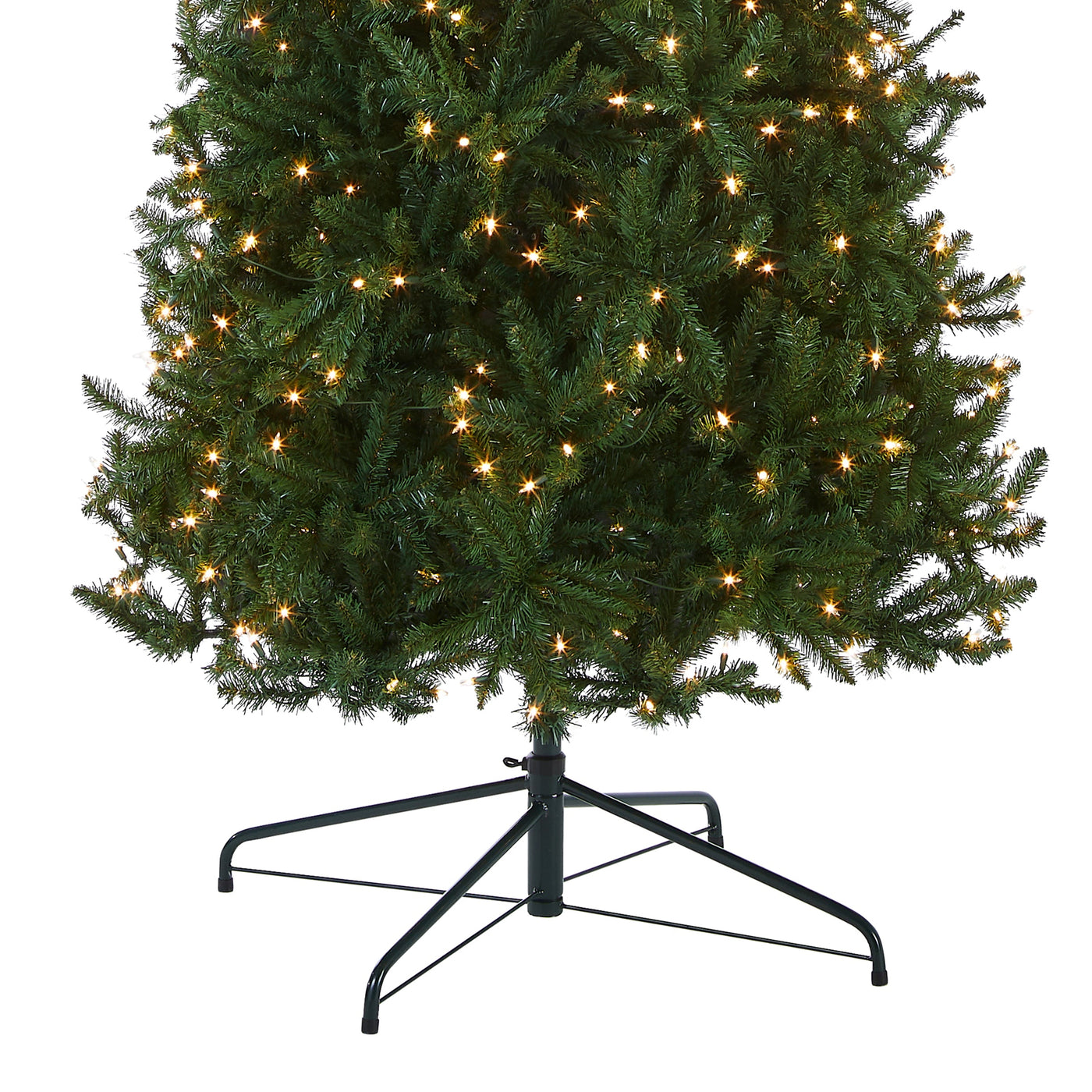 10 ft.Pre-Lit Kingswood Fir Pencil Slim Tree with Clear Lights