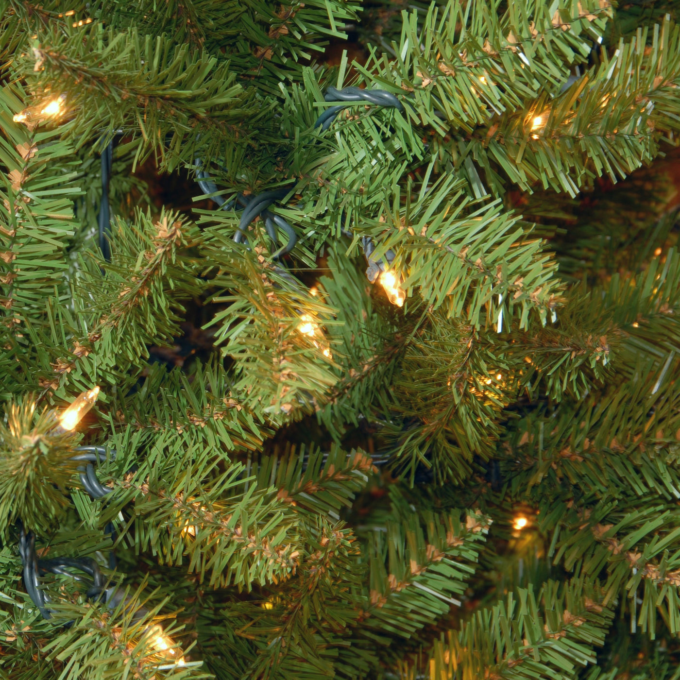 12 ft. Pre-Lit Kingswood Fir Pencil Slim Tree with Clear Lights