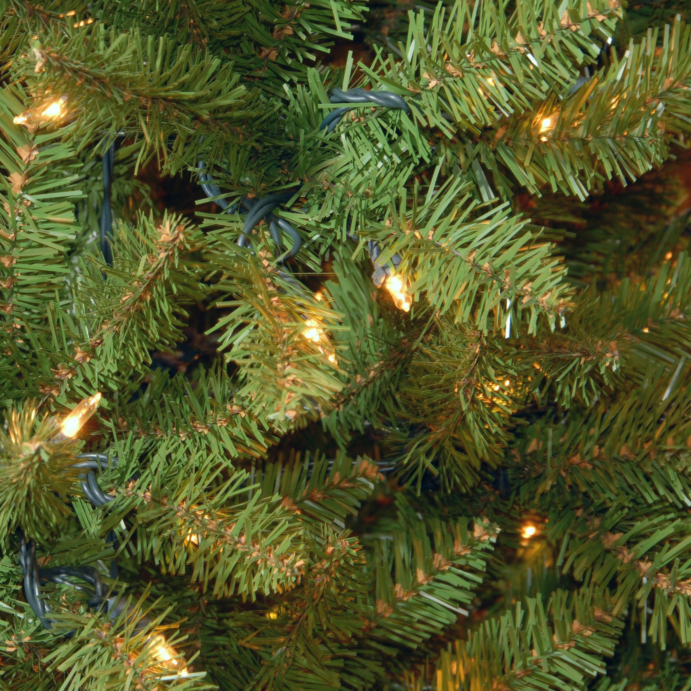 12 ft. Pre-Lit Kingswood Fir Pencil Slim Tree with Clear Lights