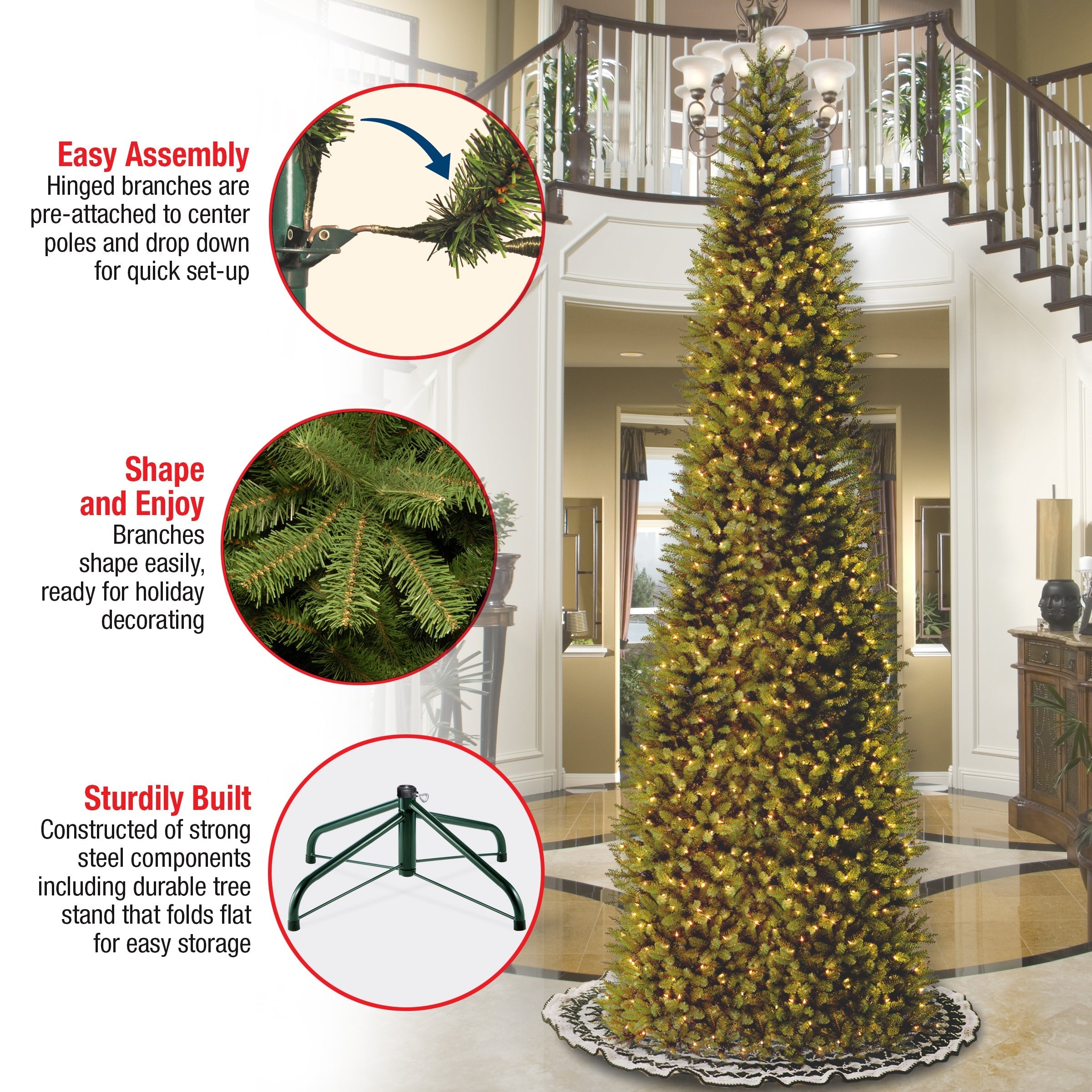 10 ft. Kingswood Fir Pencil Slim Tree