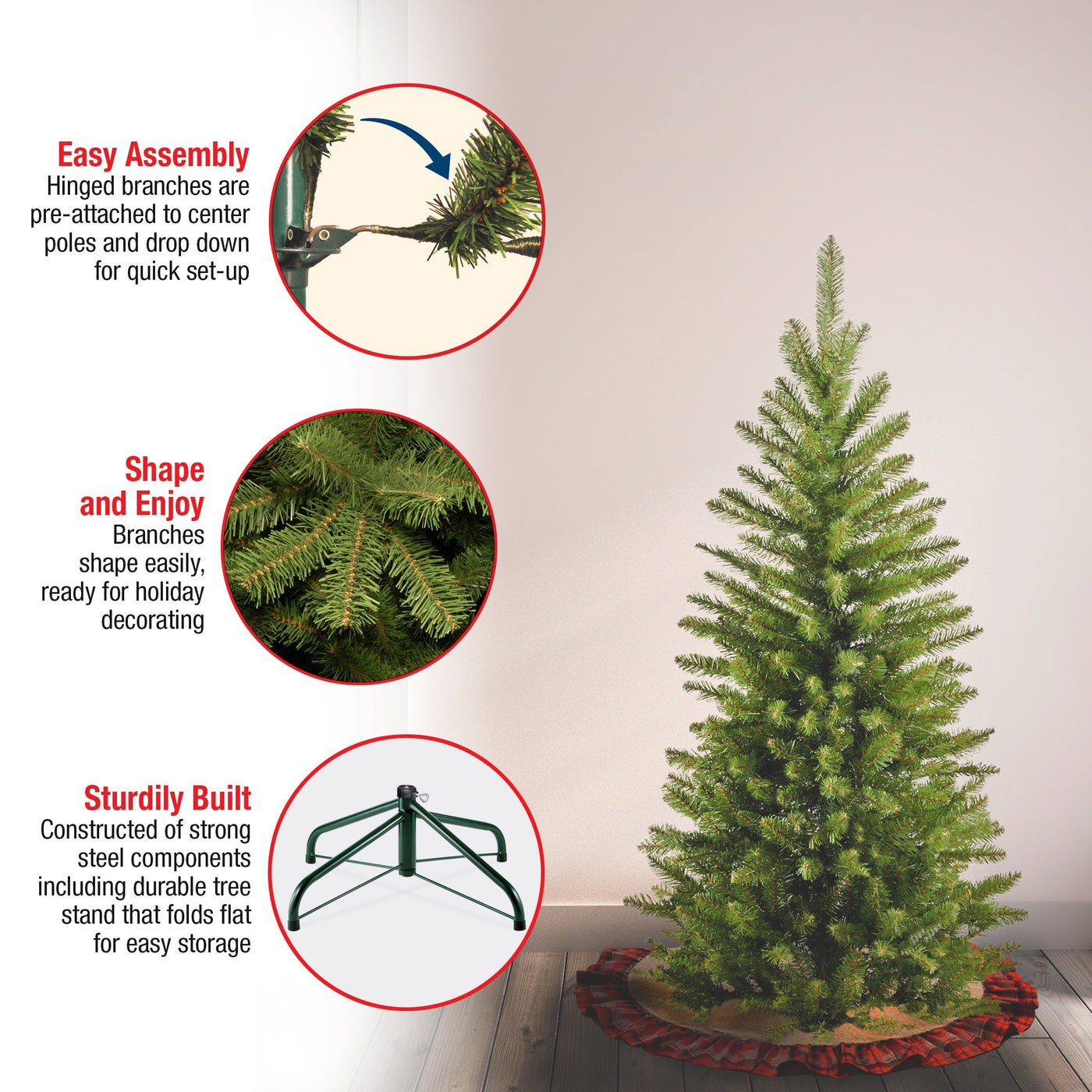 4 ft. Kingswood Fir Pencil Tree