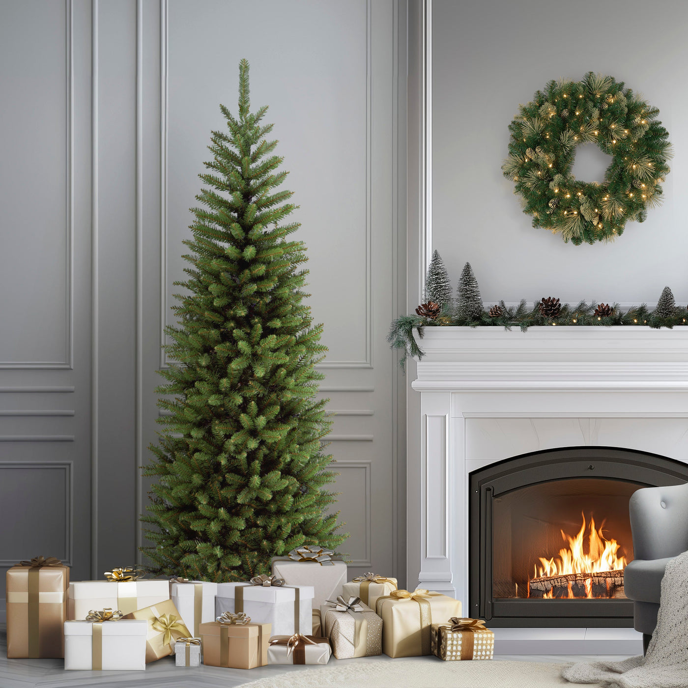 6.5 ft. Kingswood Fir Slim Tree