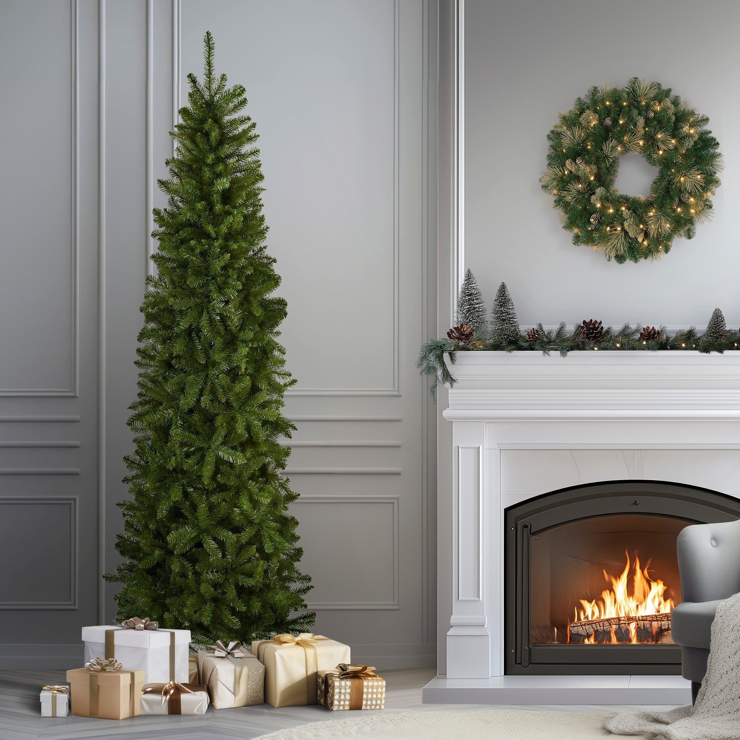 9 ft. Kingswood Fir Pencil Tree